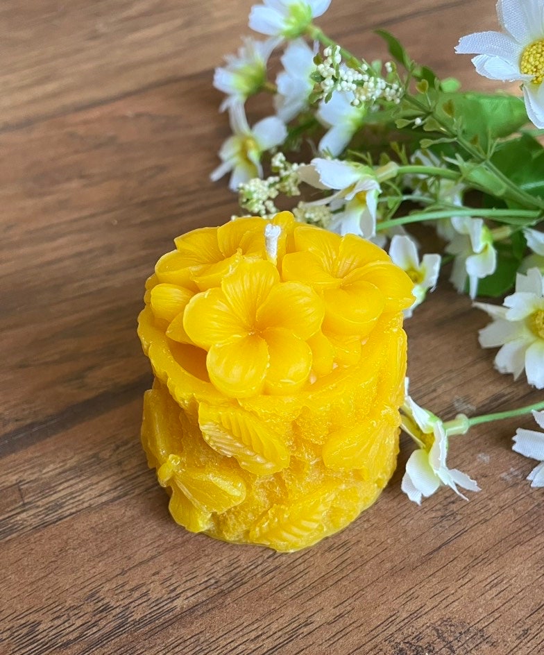 Silicone tree trunk candle soap mold - fairy garden flower mold - butterfly mold - resin mold