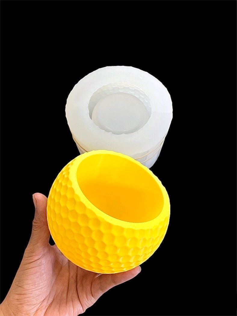 Silicone honeycomb container mold - honeycomb planter mold - concrete resin mold - luminary mold