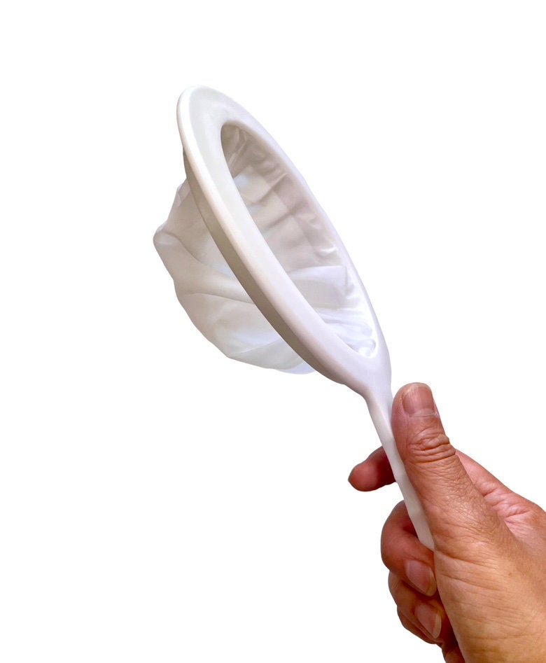 Ultra fine beeswax filter - nylon mesh strainer - coffee yogurt wine soy bean filter - reusable- washable