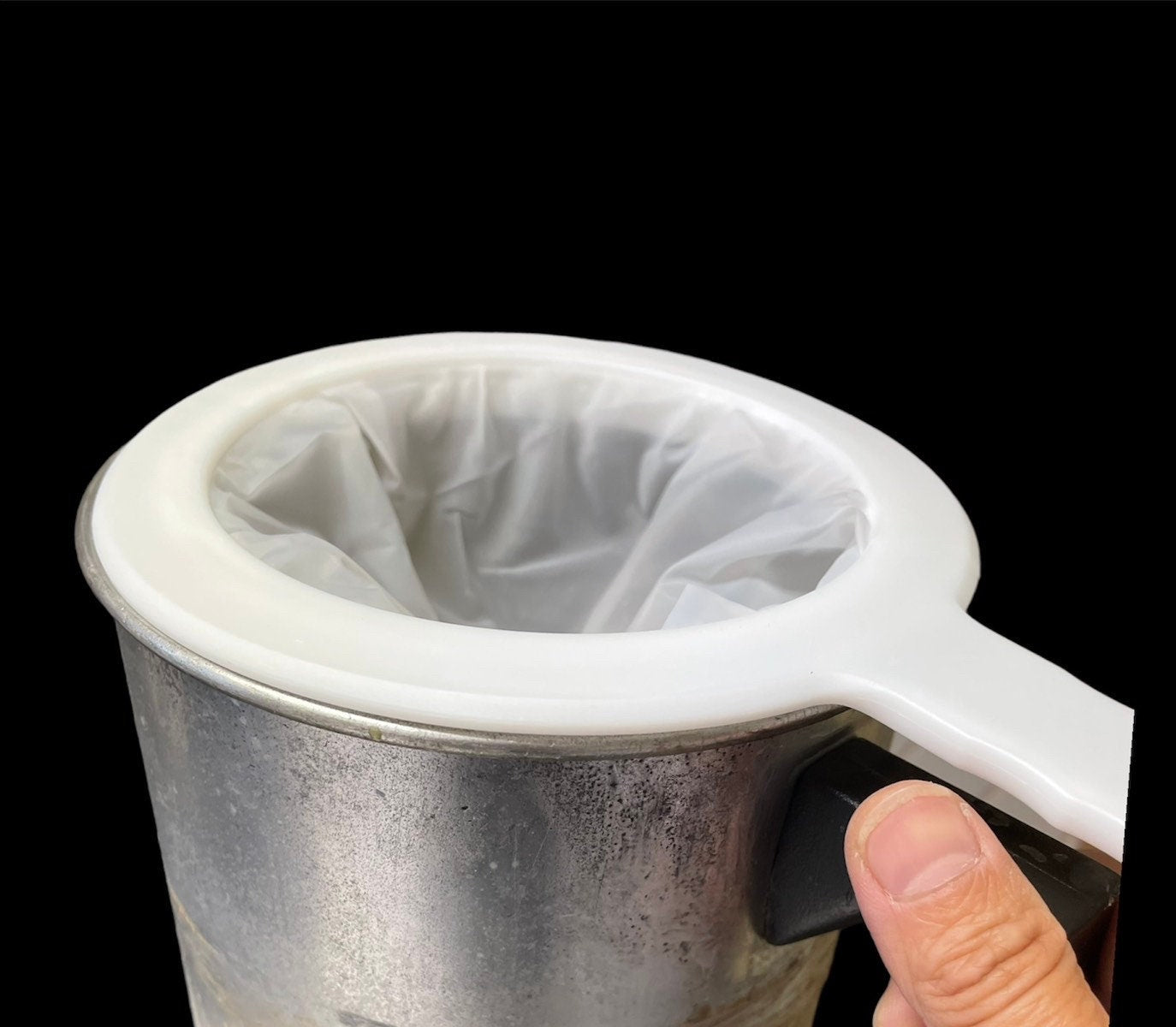 Ultra fine beeswax filter - nylon mesh strainer - coffee yogurt wine soy bean filter - reusable- washable