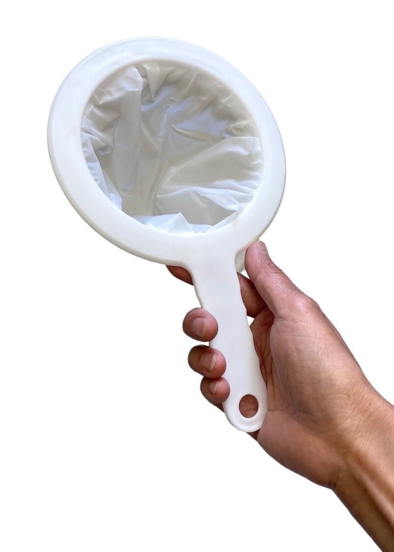 Ultra fine beeswax filter - nylon mesh strainer - coffee yogurt wine soy bean filter - reusable- washable
