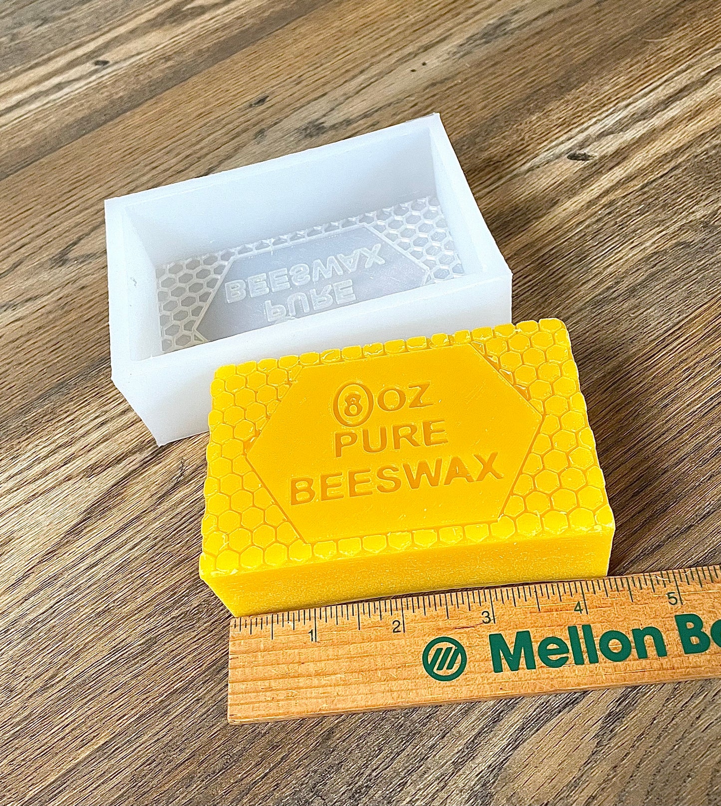 8 oz Silicone beeswax block Mold - honeycomb Tray mold - Food grade - – The  Handmade Charm