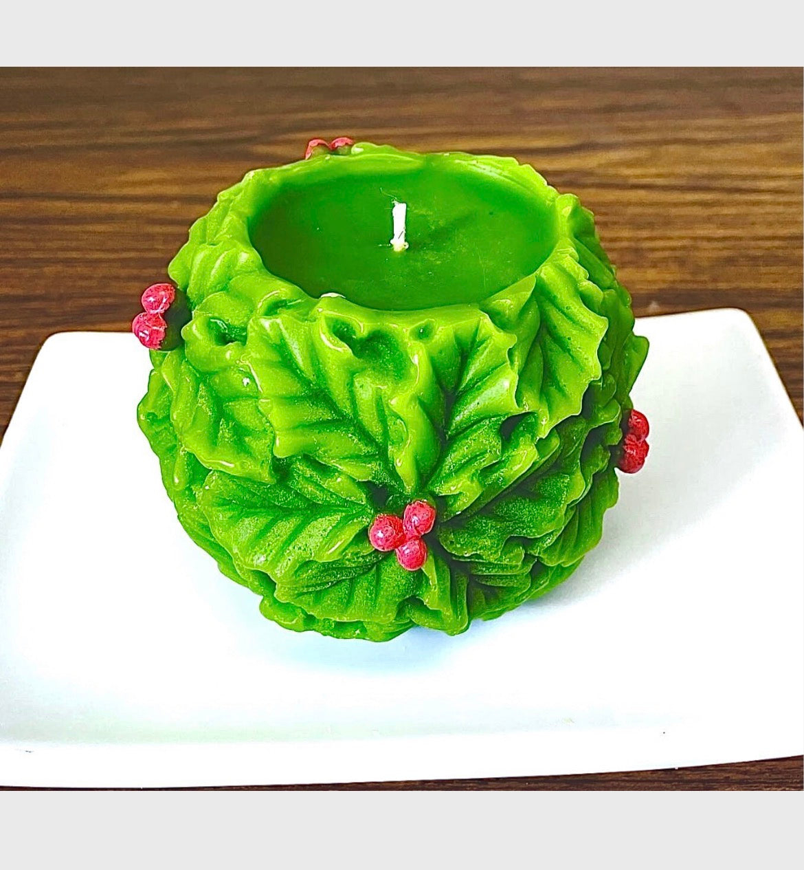 3D Holly berry ball mold