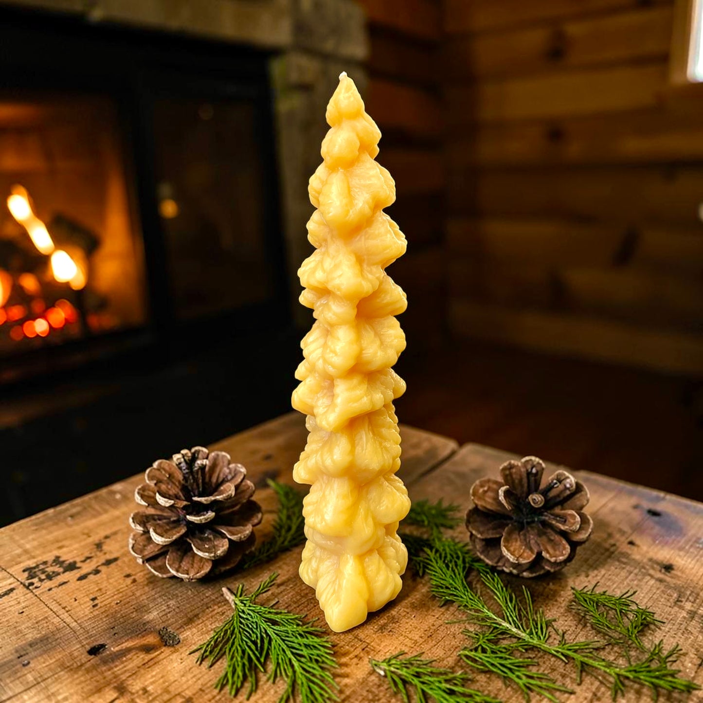 9” 3D evergreen tree mold