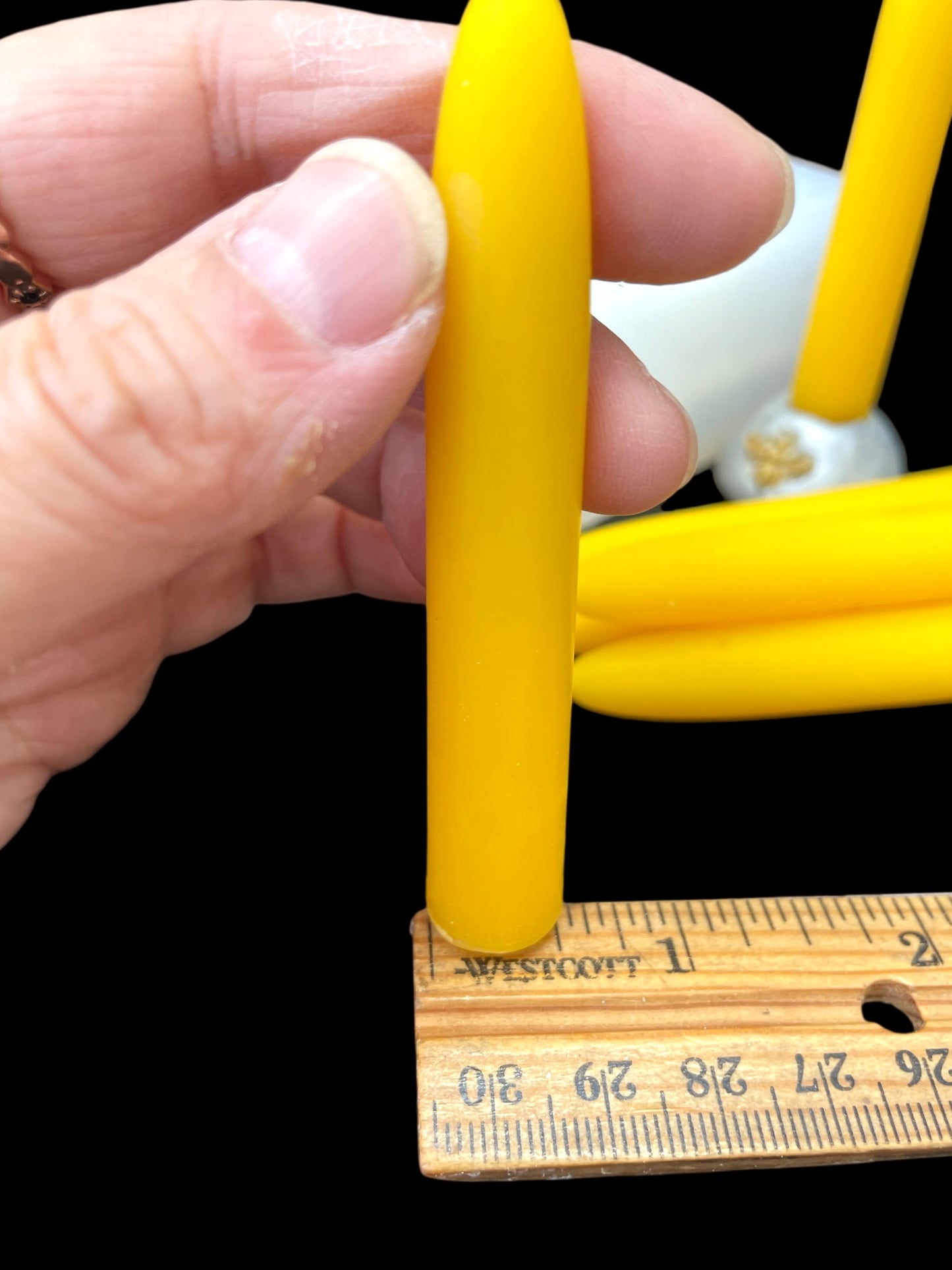 mini stubby taper candle mold - 6 cavities - 2 hrs