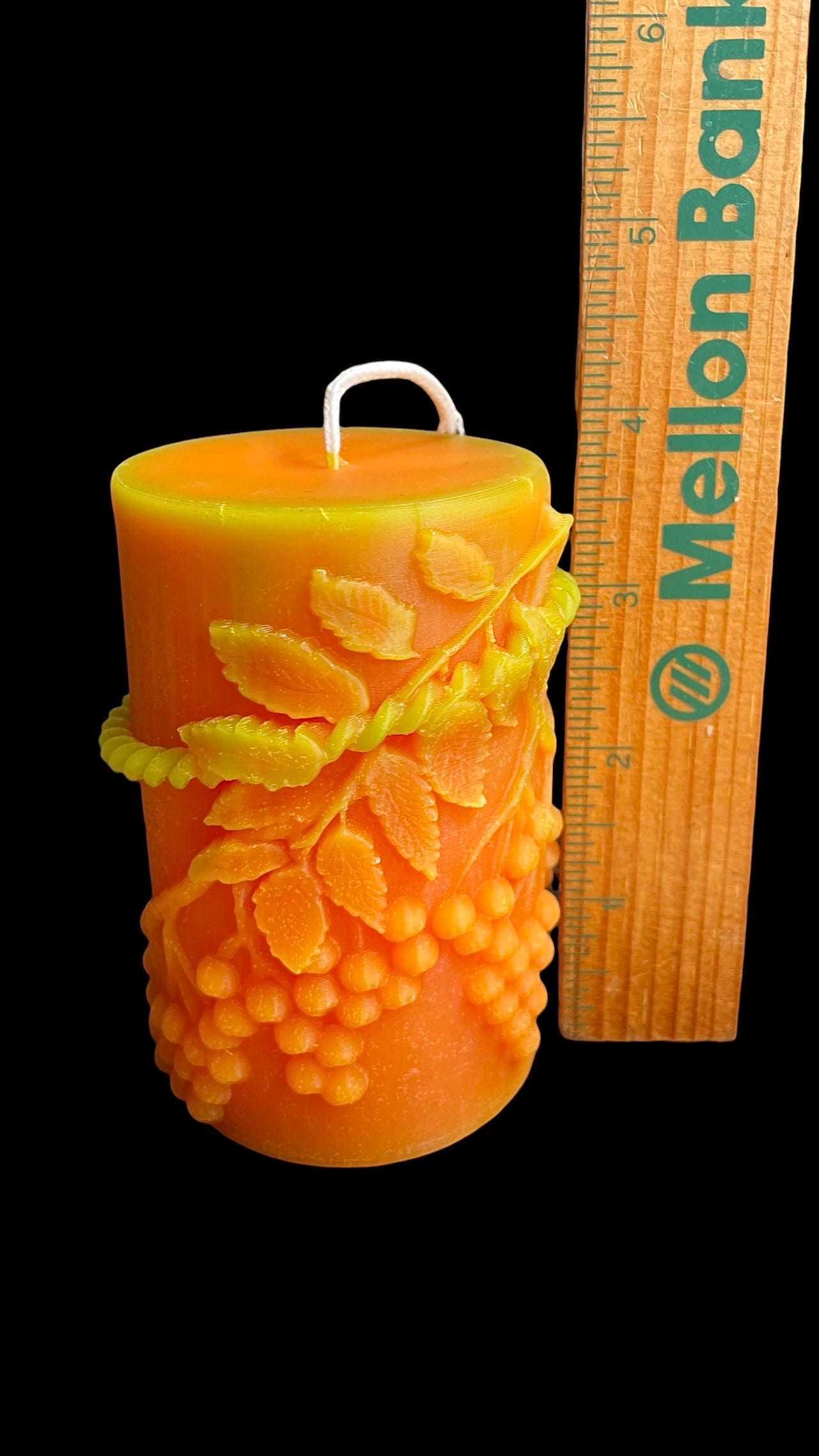 Silicone pillar candle mold - autumn berries