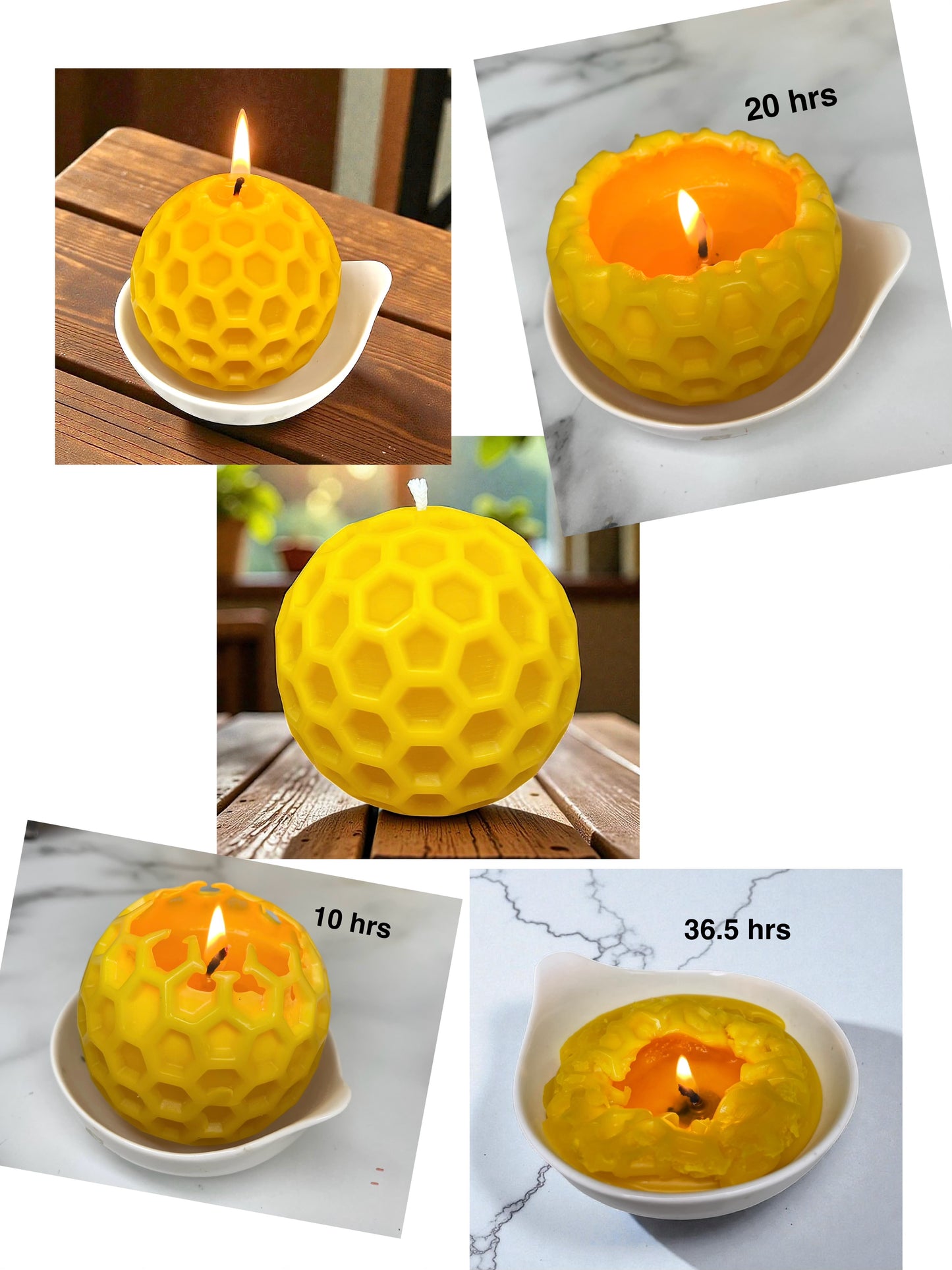 3D Honeycomb ball mold 3”