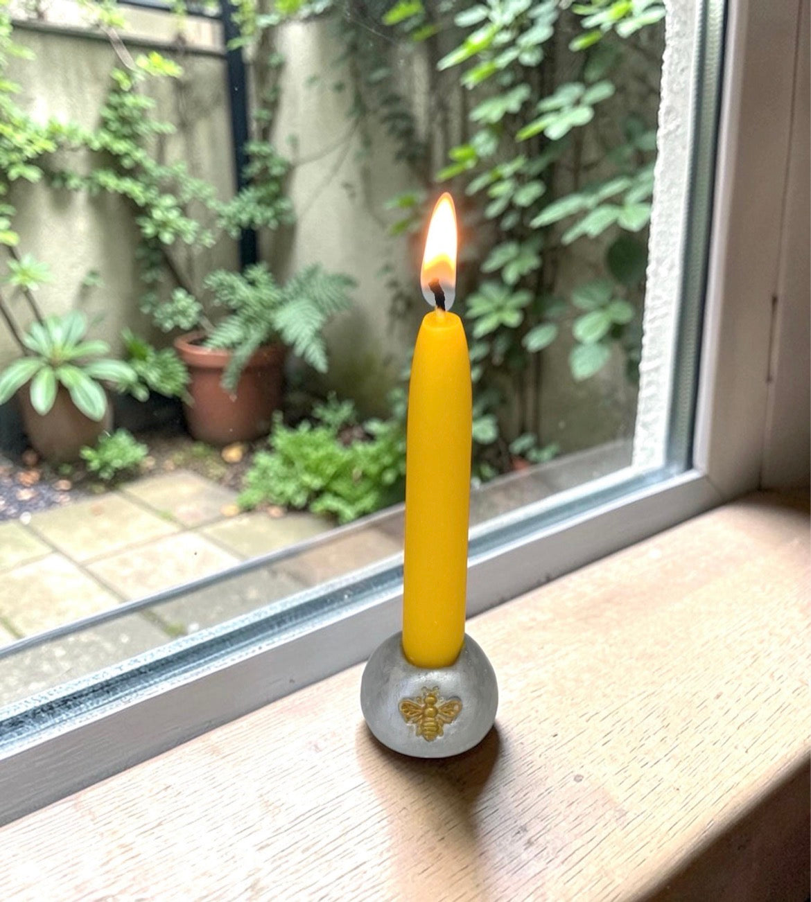 Small taper candle holder mold