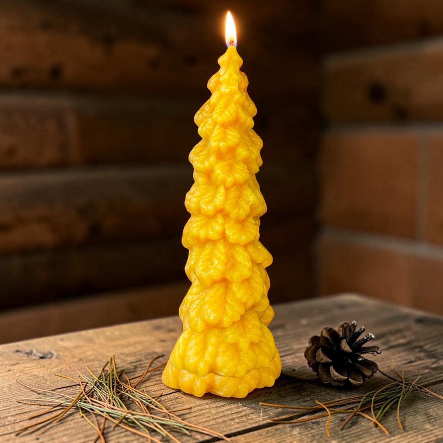 9” 3D evergreen tree mold
