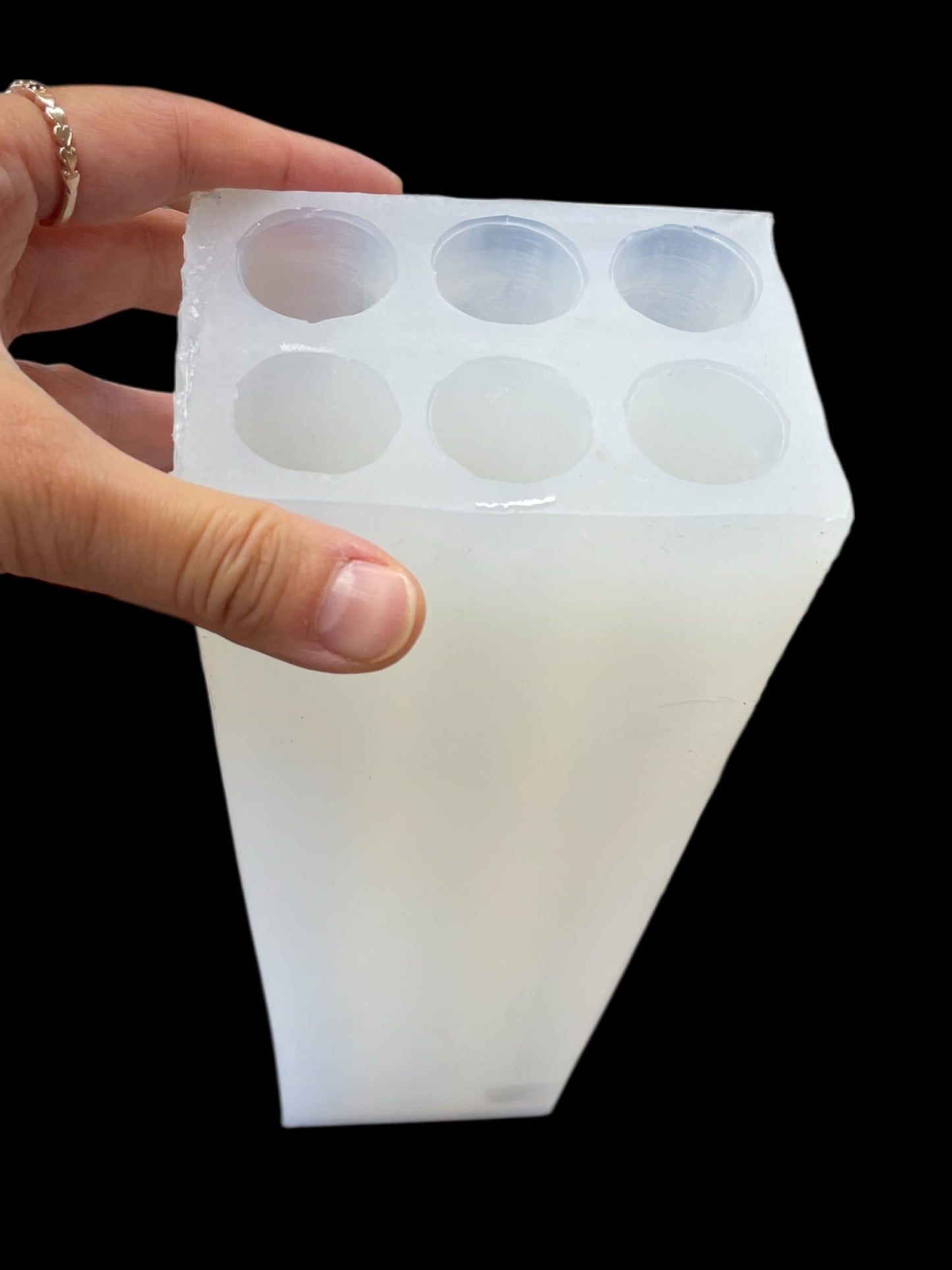 12” x 7/8” long silicone taper mold