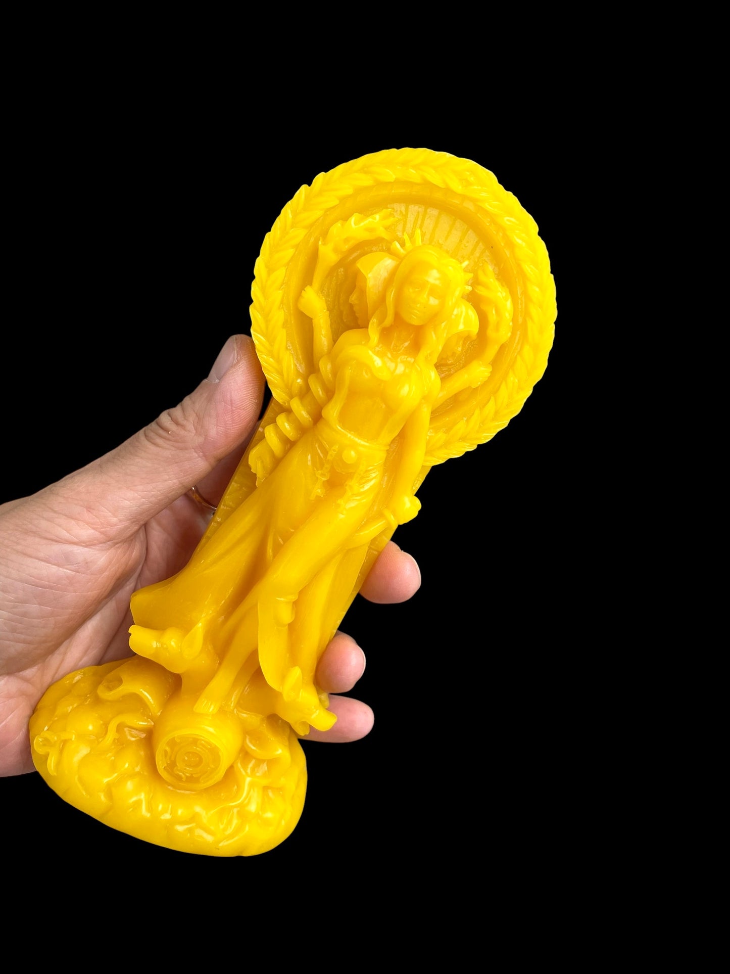 Silicone mystic oracle triple goddess mold