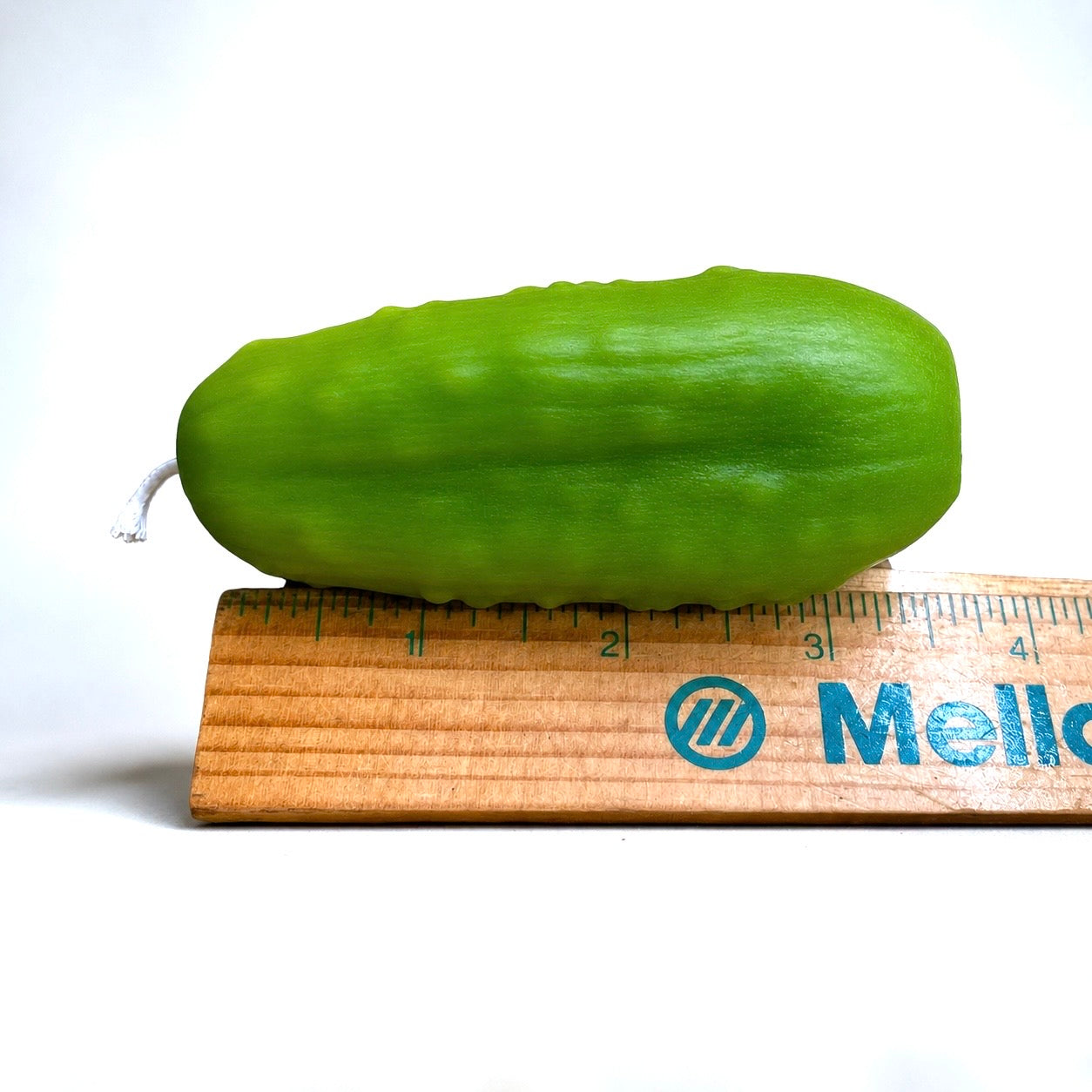 Realistic 3D silicone cucumber mold for candle soap resin