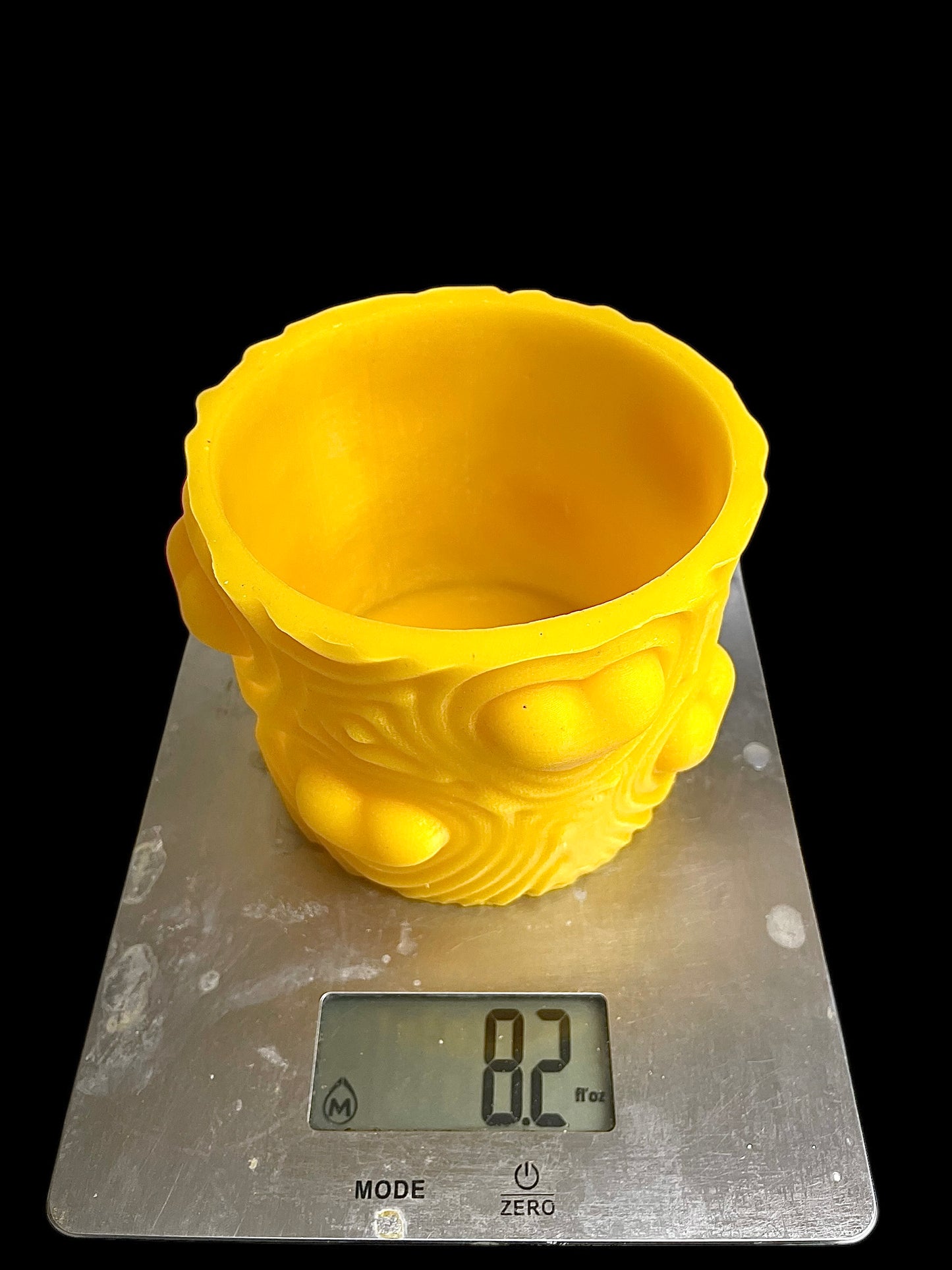 Silicone heart container / luminary / planter mold