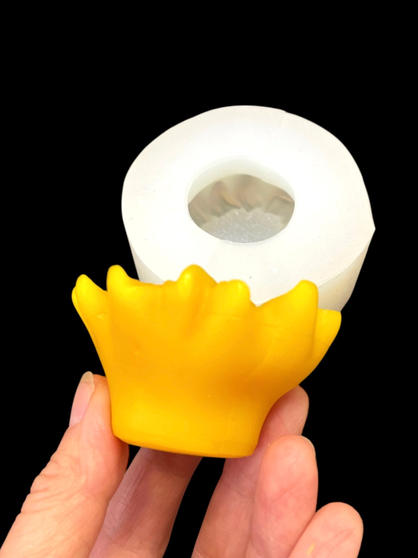 3D sunflower floating candle mold