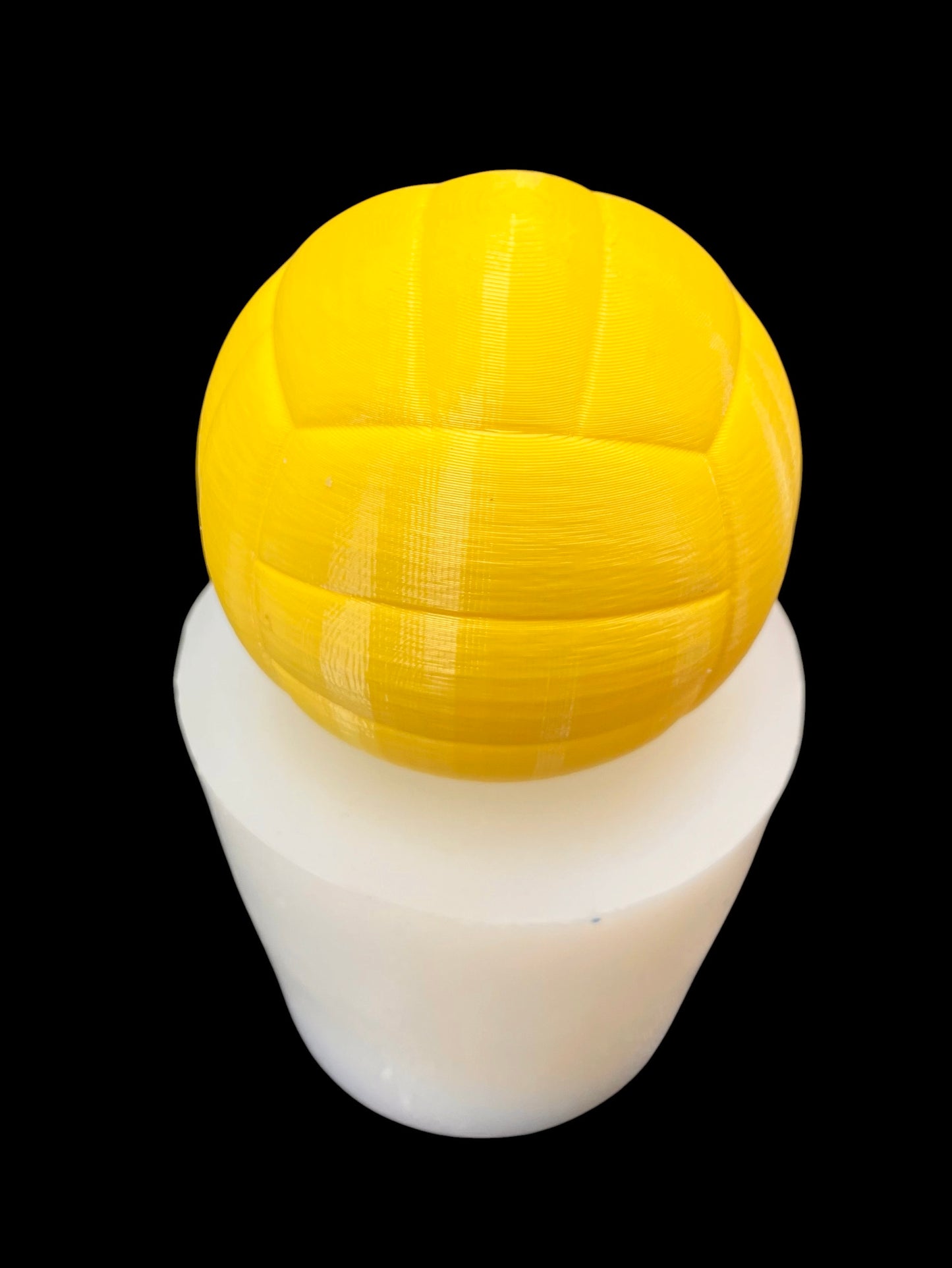 3D silicone volleyball mold 3”