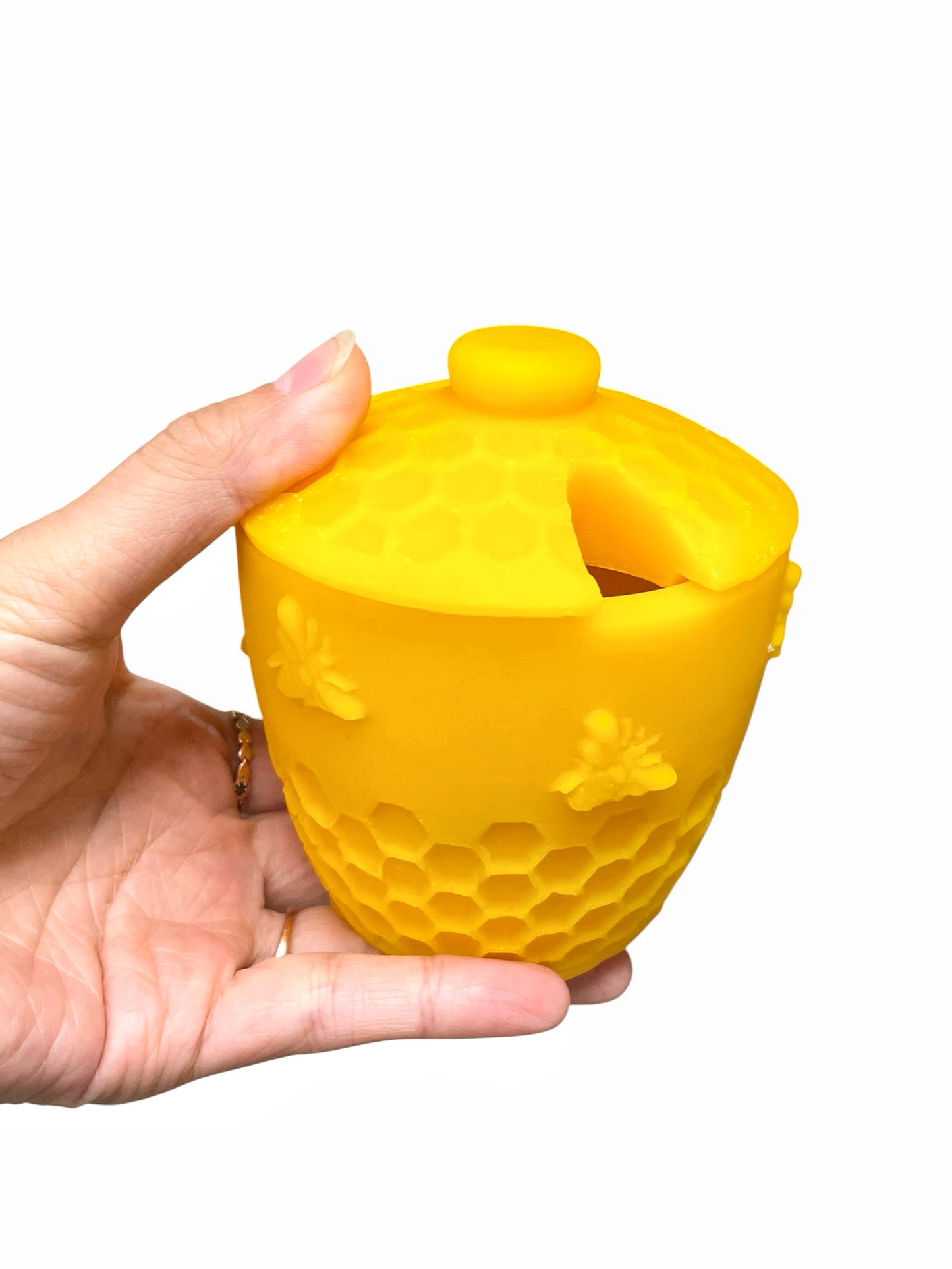 Silicone honey pot molds