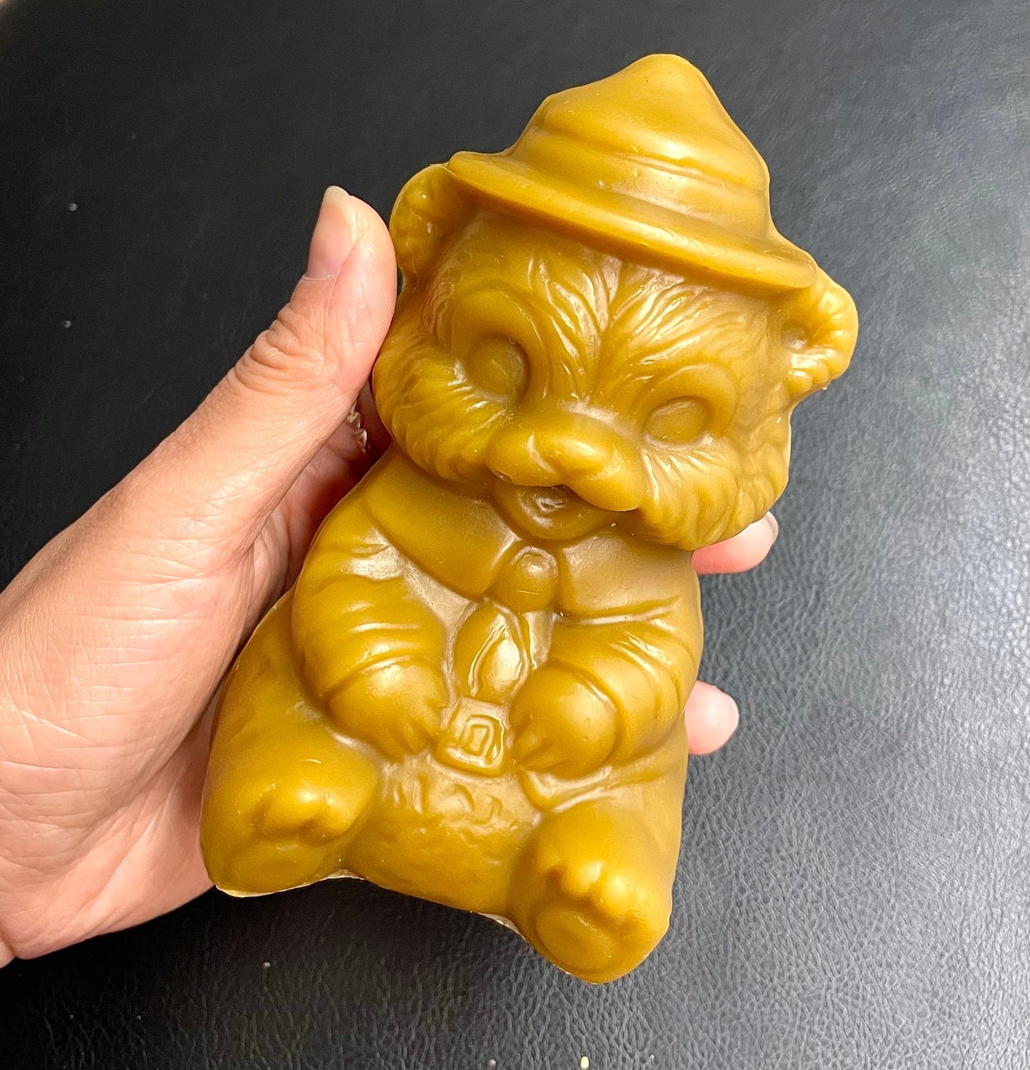 5” Silicone teddy bear Mold - candle resin mold - homemade