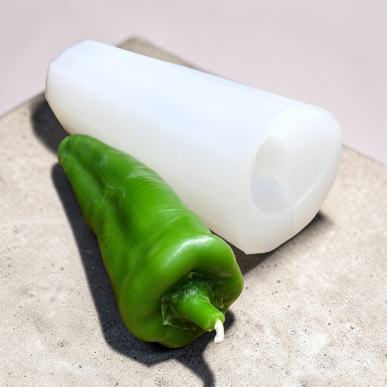 3D realistic pepper mold