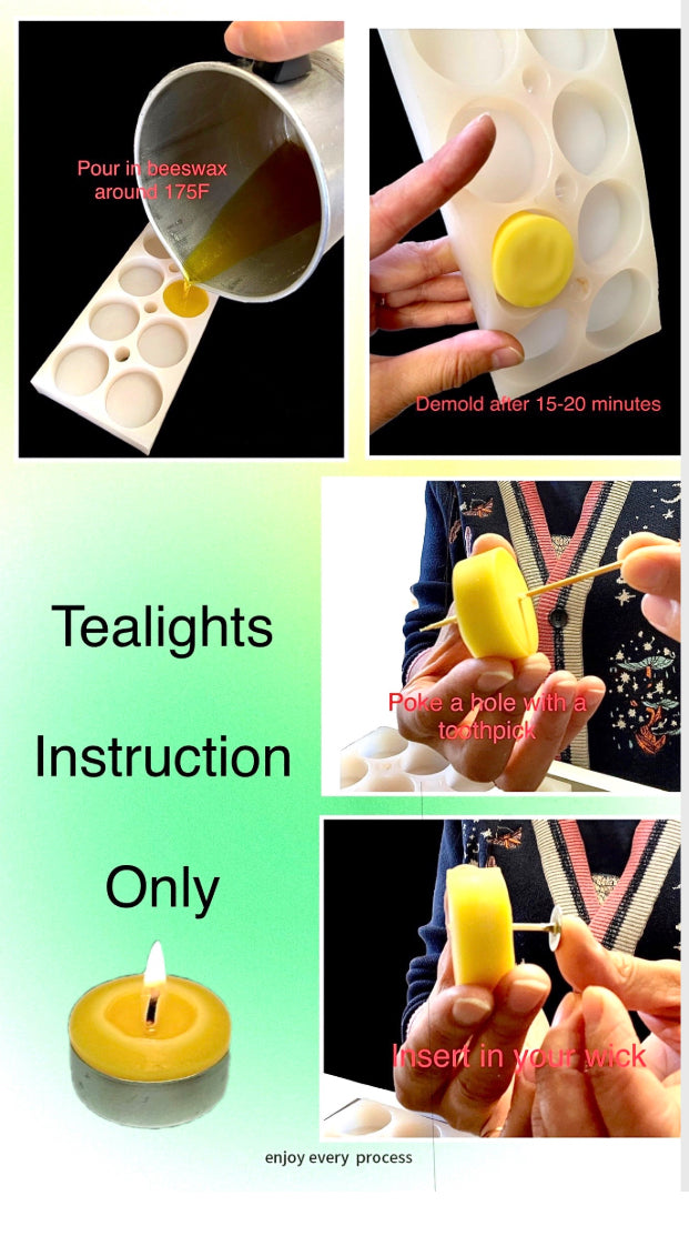 Money symbol tealight mold