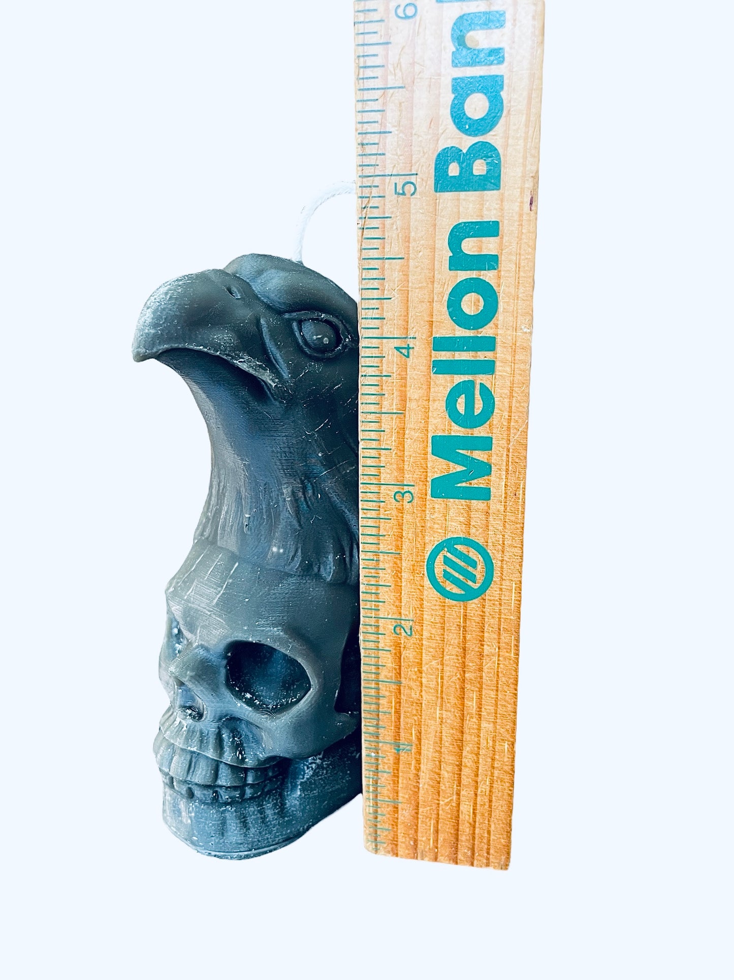 3D silicone mold - Eagle head on skull 4.5”
