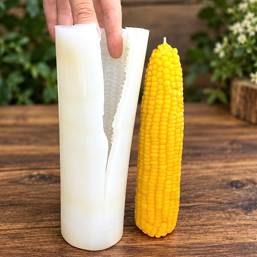 8” realistic whole corn mold