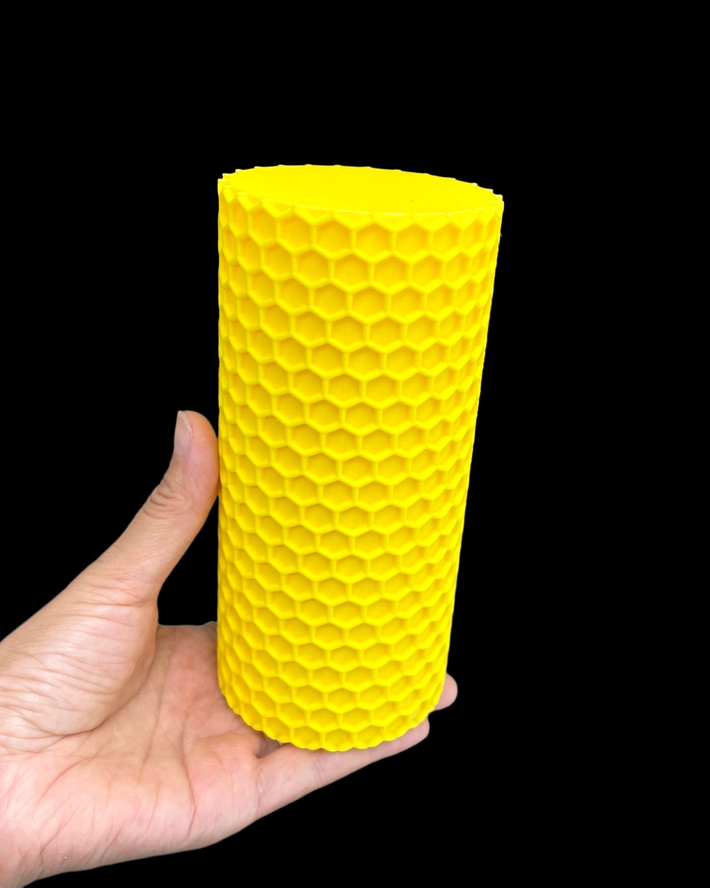 Silicone honeycomb pillar candle Mold - soap resin mold - 3'' wide