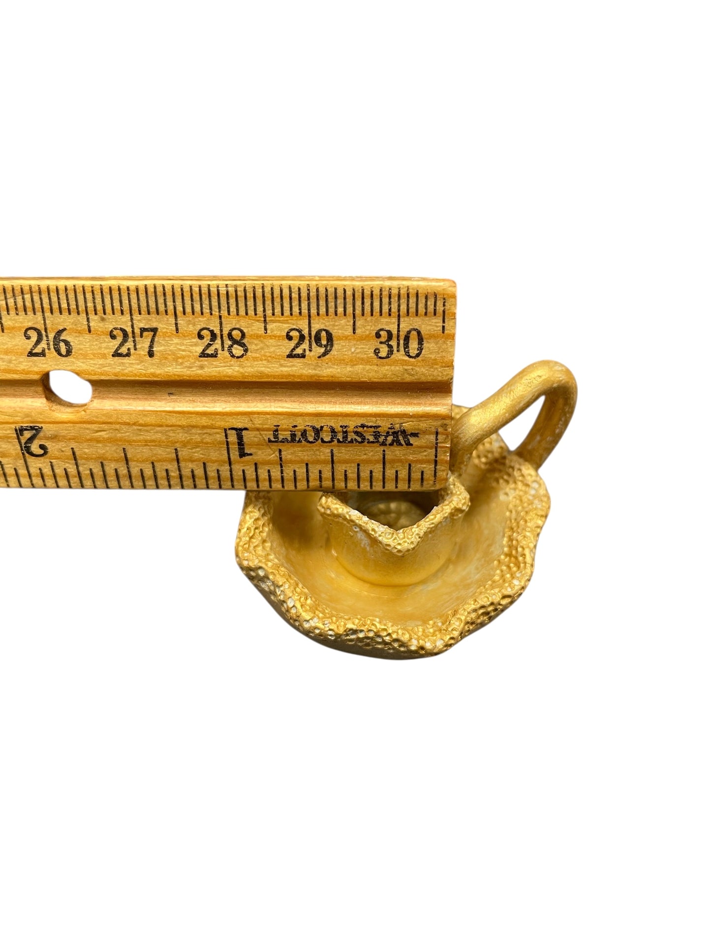 Silicone mold for 0.5” small taper candle holder