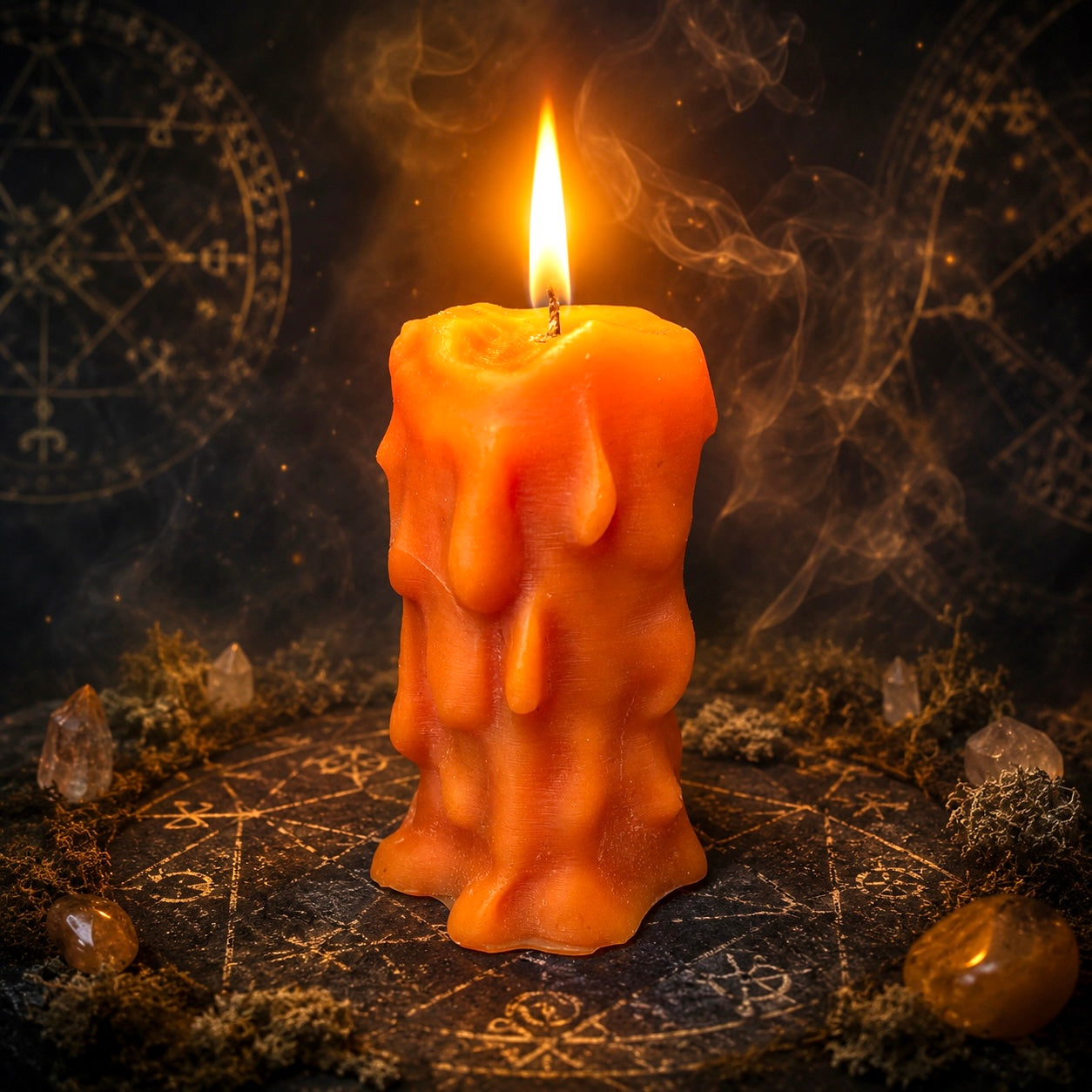 the magic candle silicone mold