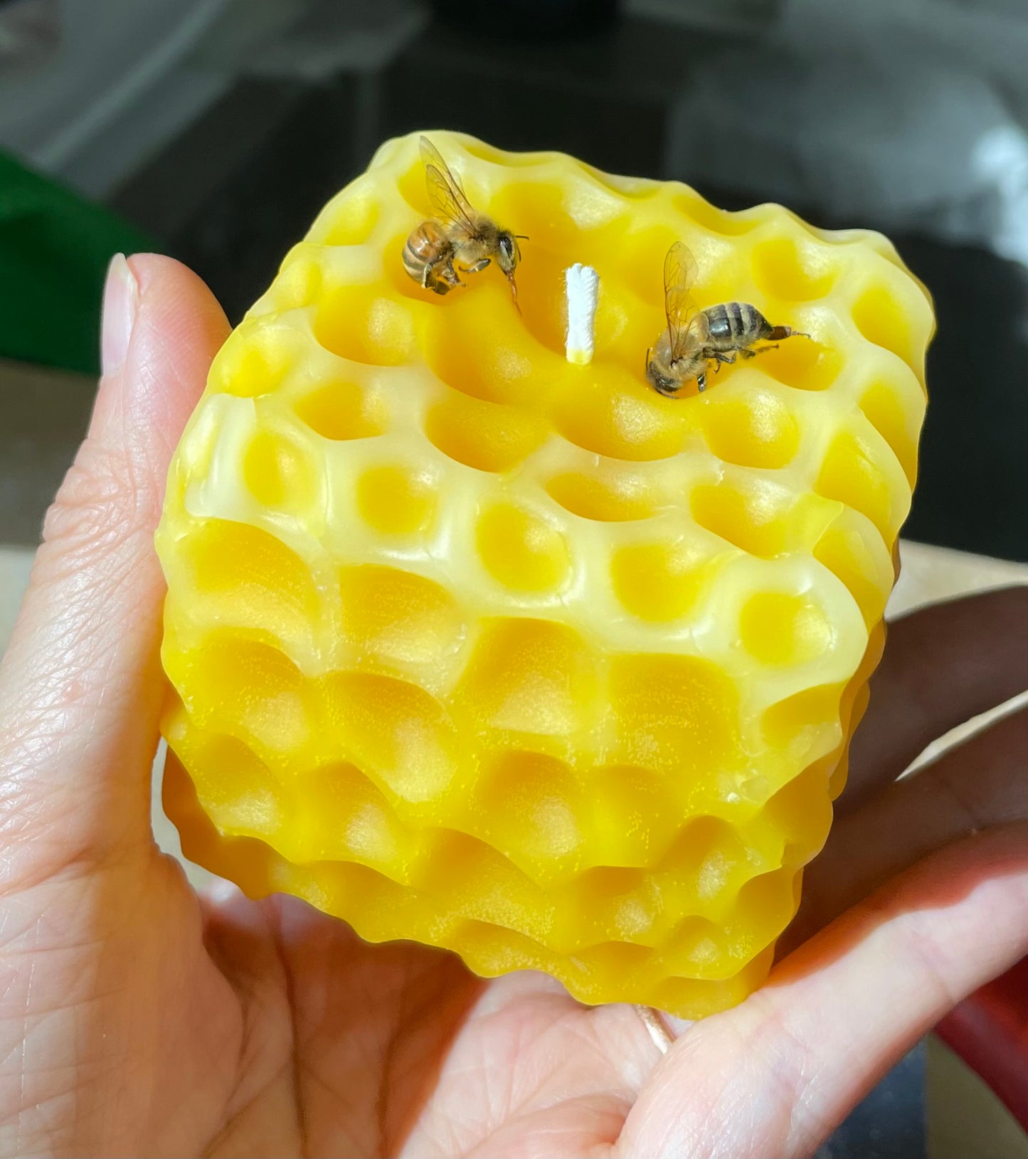 2 1/4” silicone square honeycomb mold for candle soap resin cake