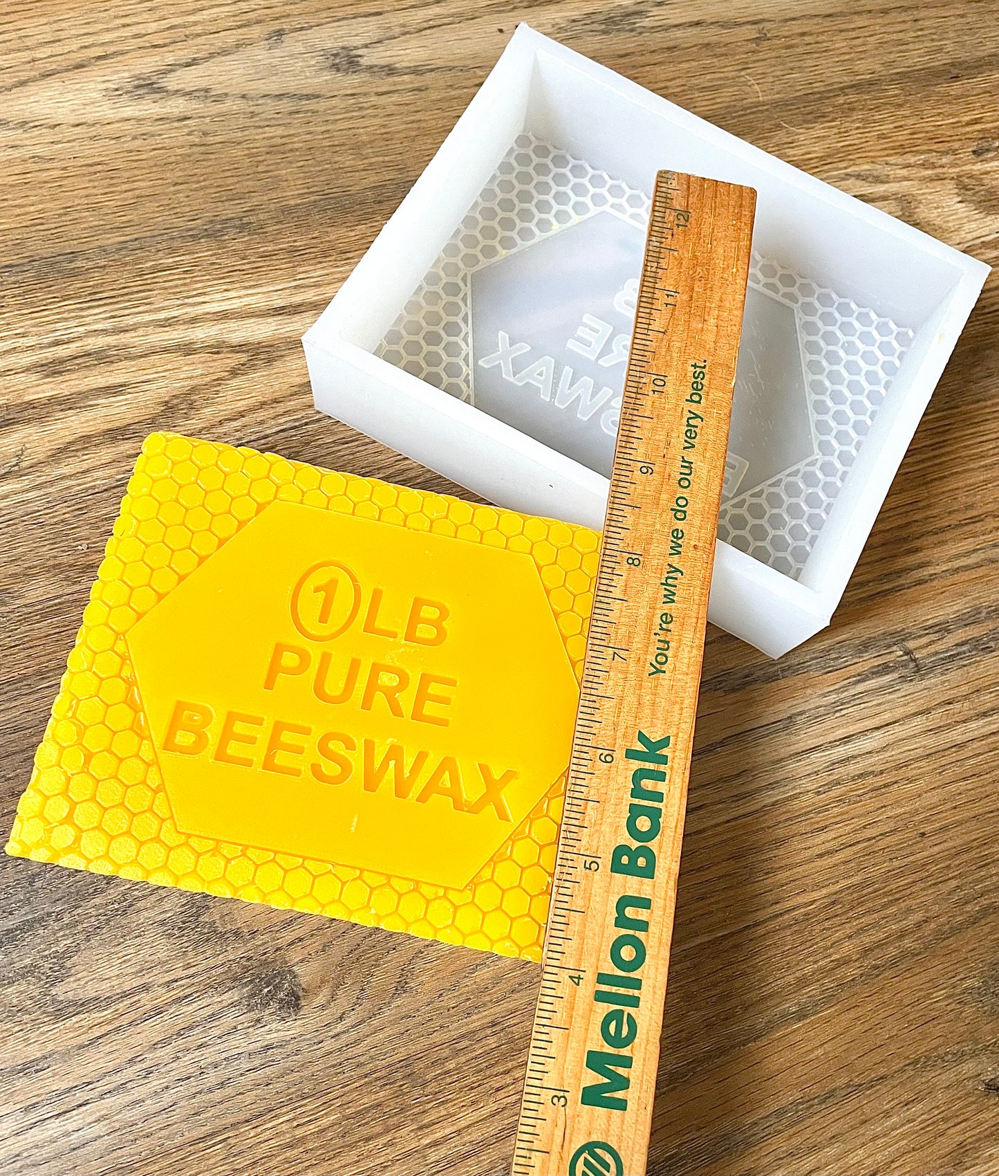 1 lb beeswax block mold