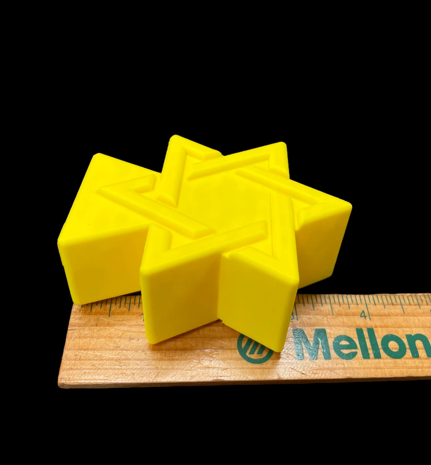 3D Silicone star of David candle Soap Mold - resin mold - 3.5”