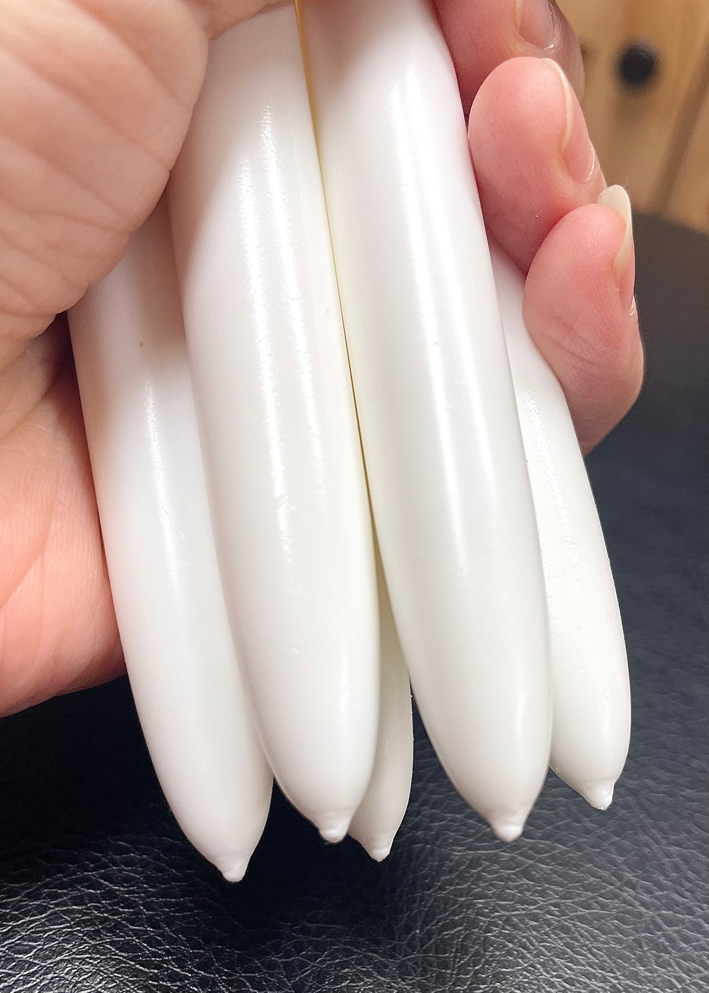 mini stubby taper candle mold - 6 cavities - 2 hrs