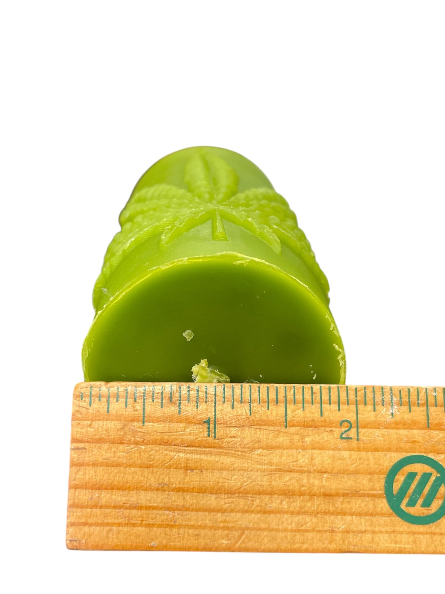 4” Silicone Mold with marijuana leaf - pillar candle - pot leaf - homemade