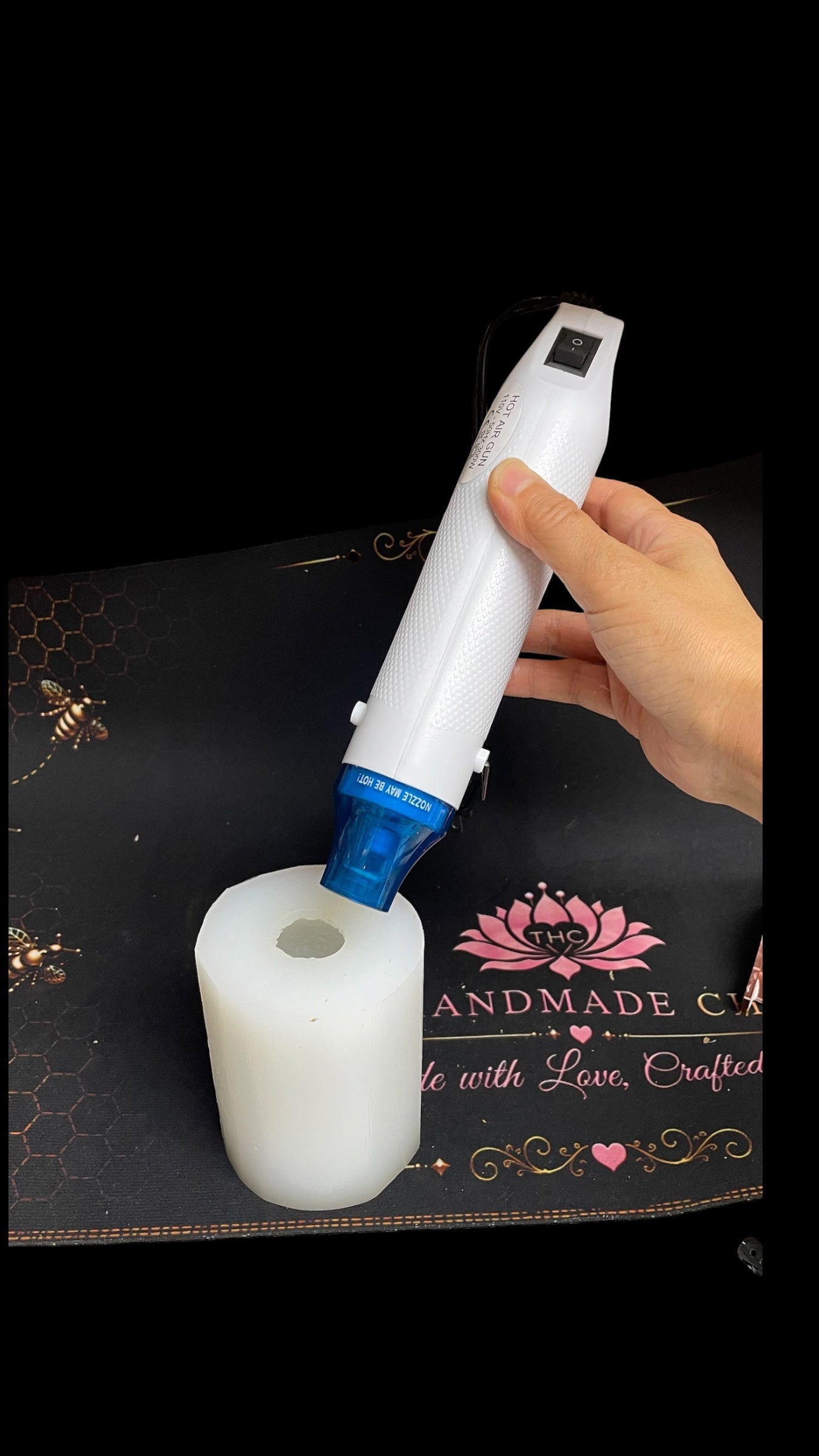 Mini heat gun - hot air gun - heating tool