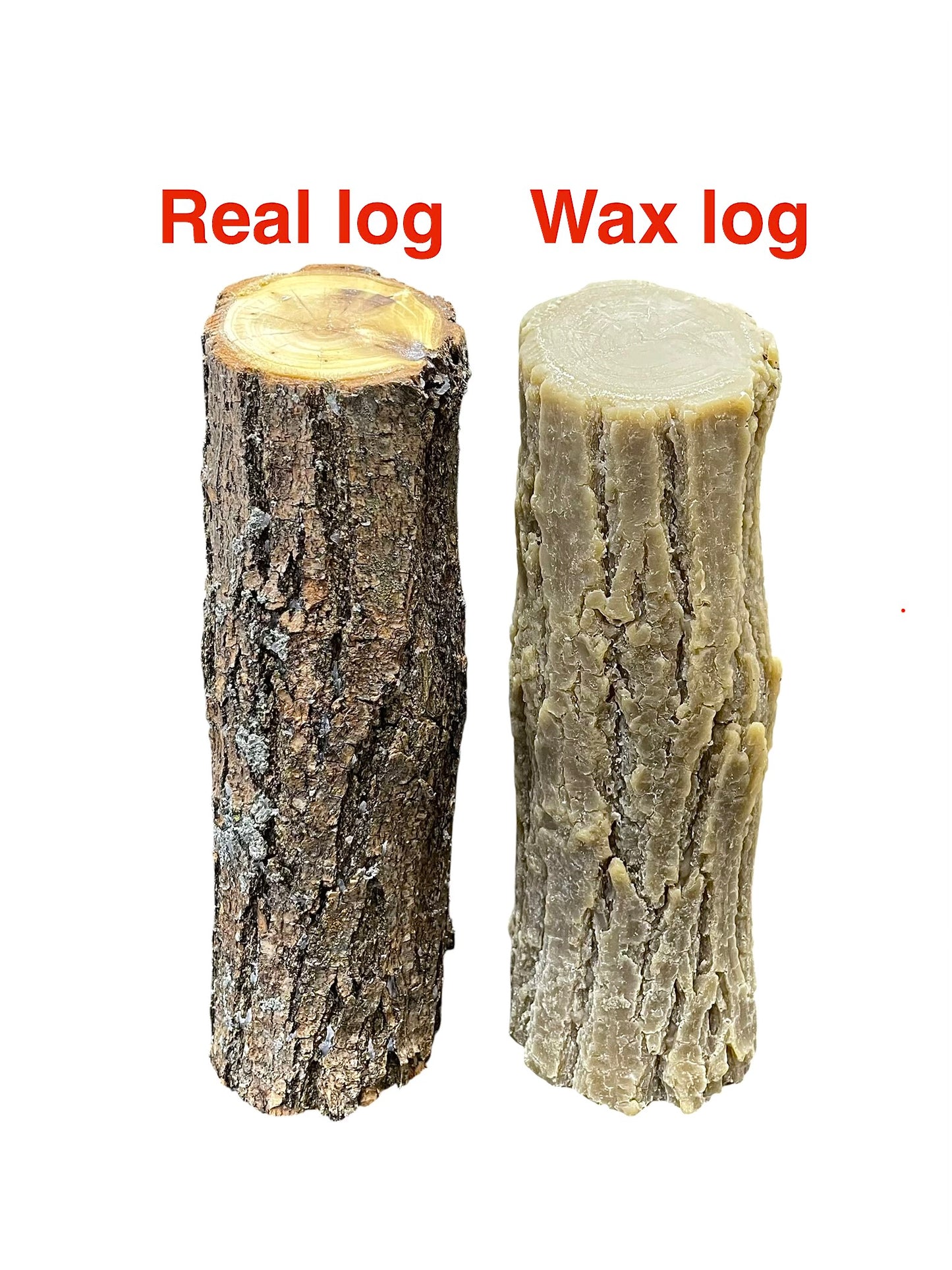 Realistic 3D tree log stump mold 7.75”