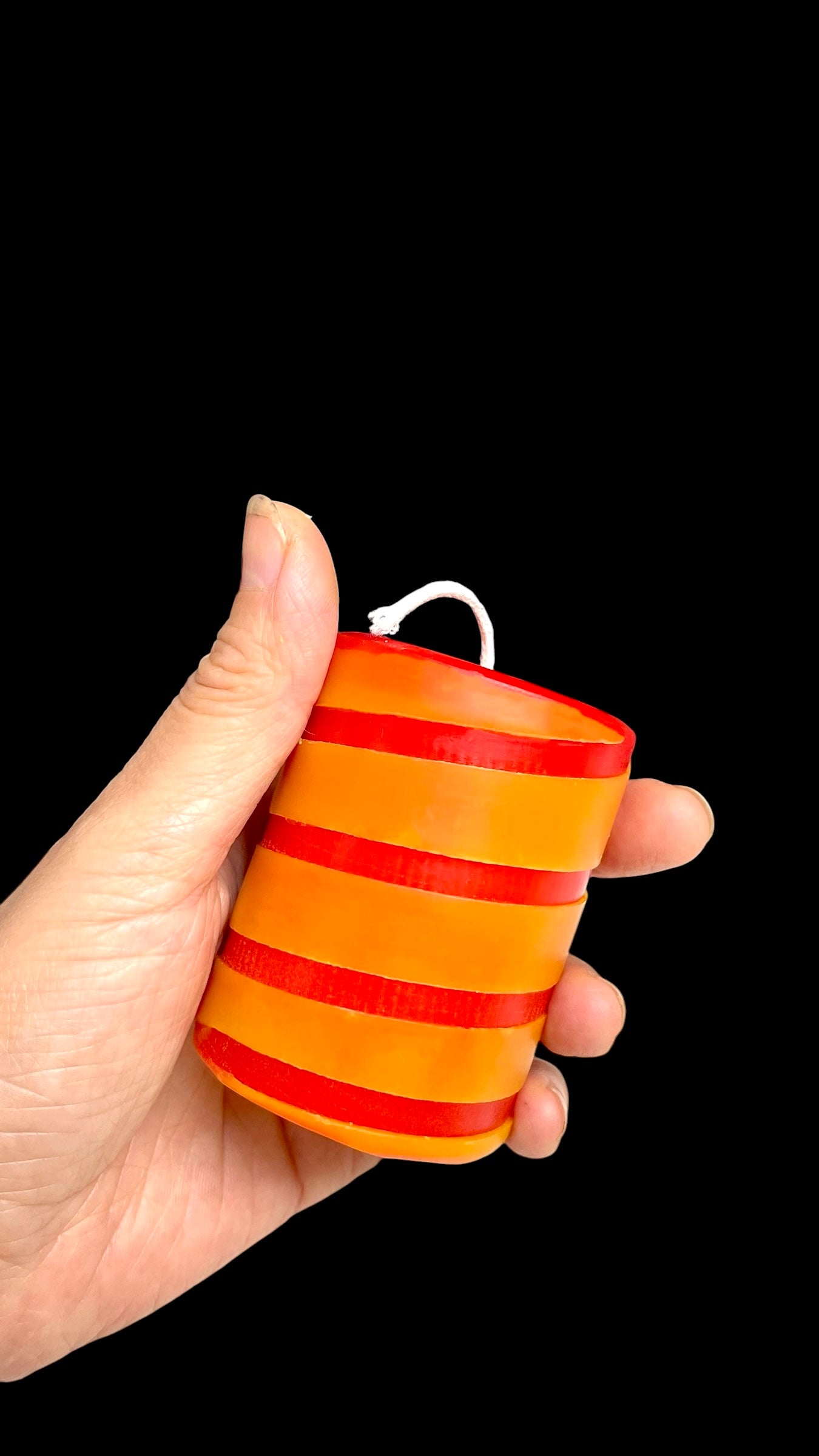 Digital download- All wax Candy Cane Candle tutorial