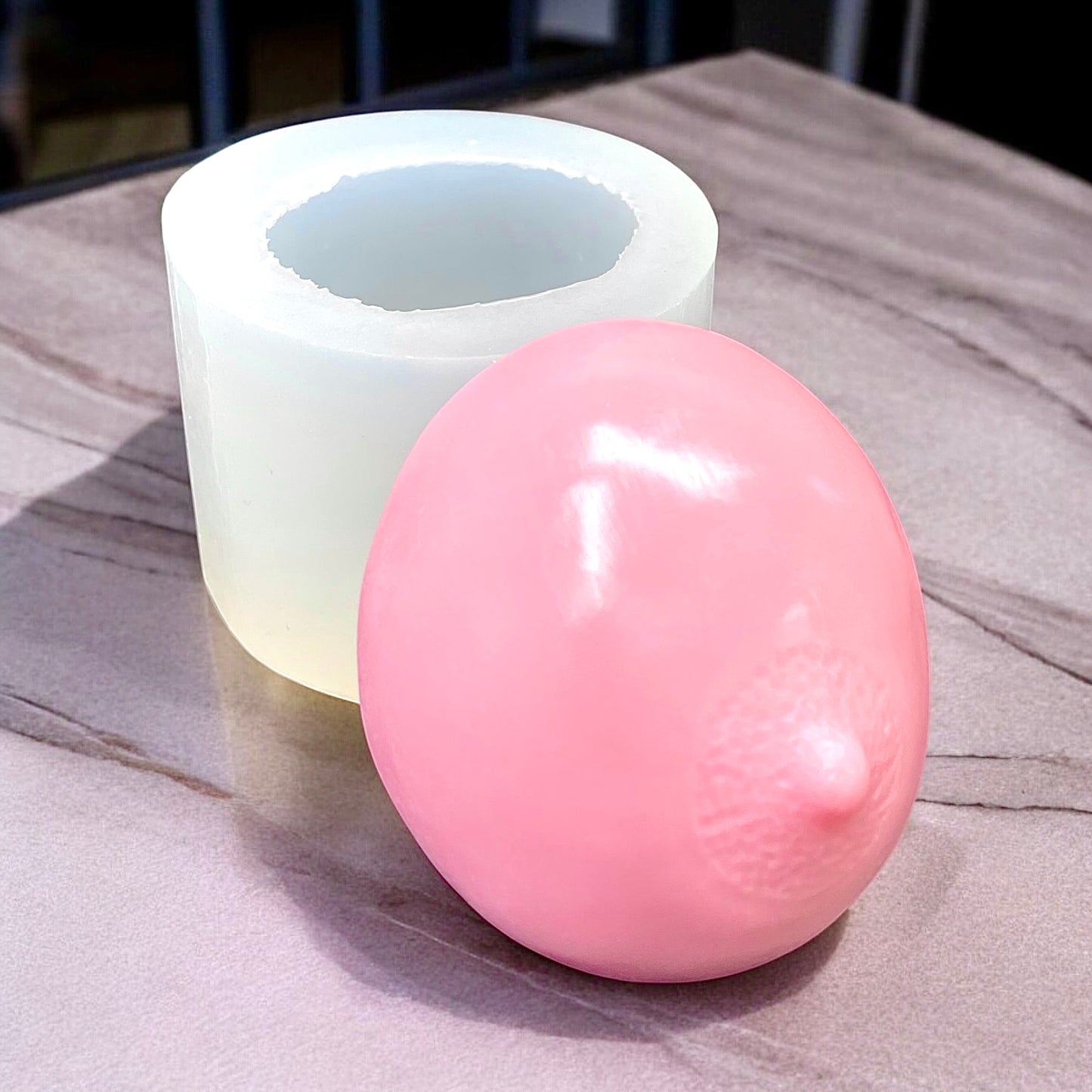 Silicone female breast boob mold - style 2