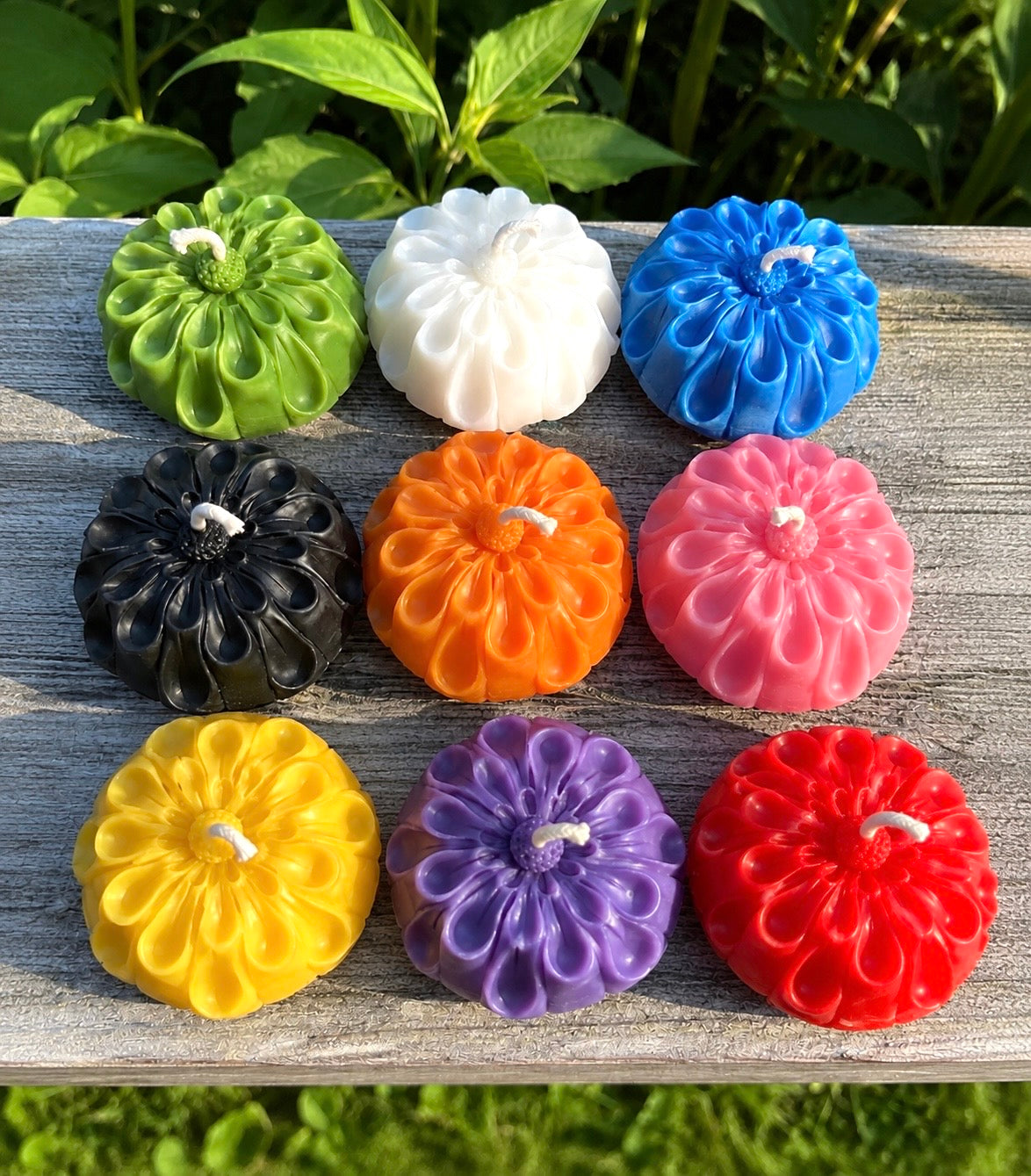 3D flower mold for candle soap