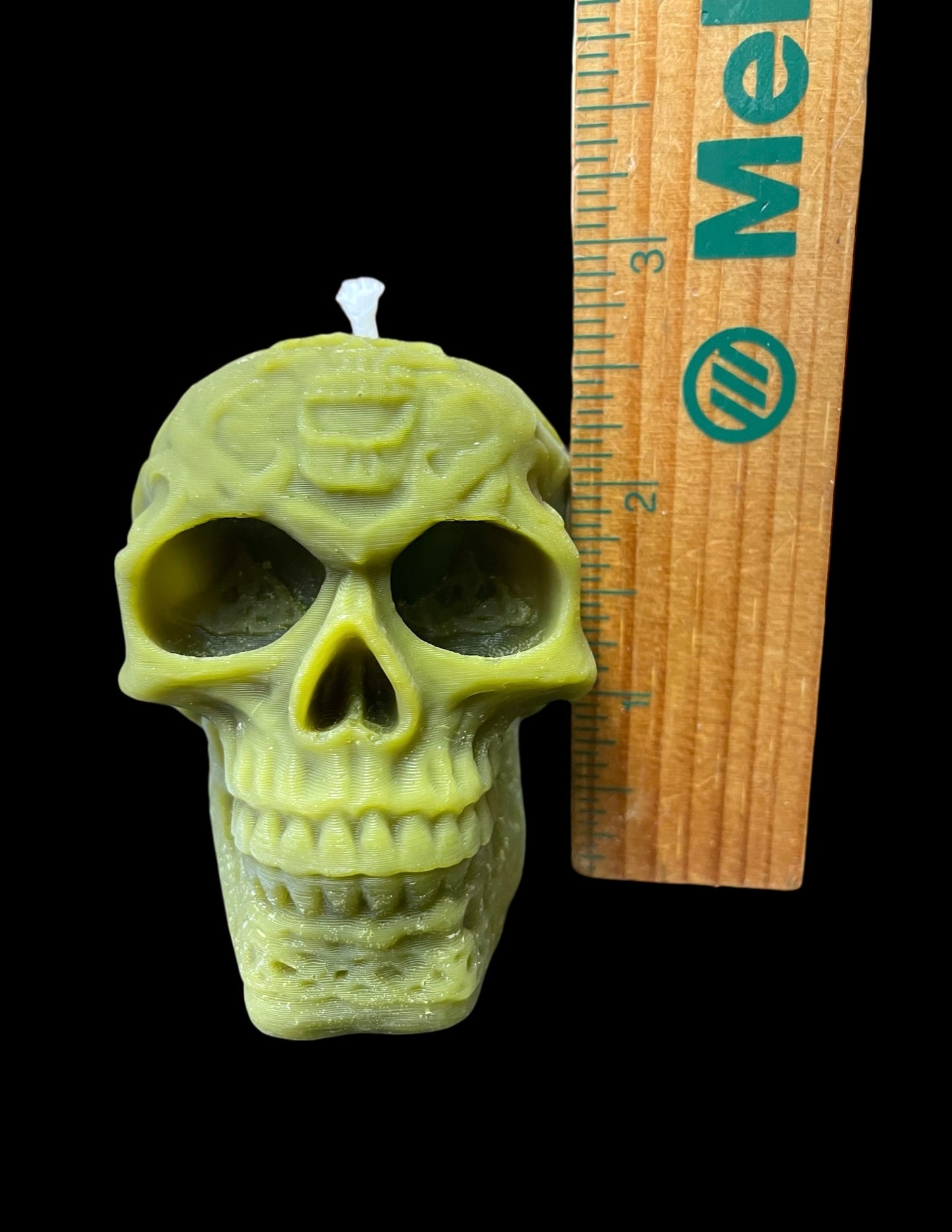 3D Celtic skull head mold