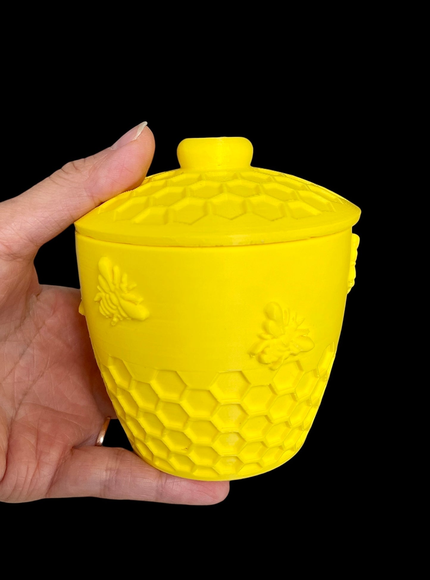 Silicone honey pot molds