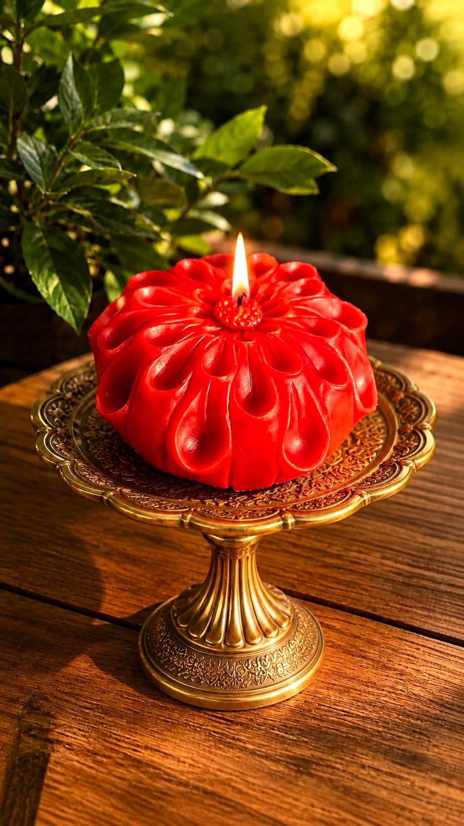 3D flower mold for candle soap