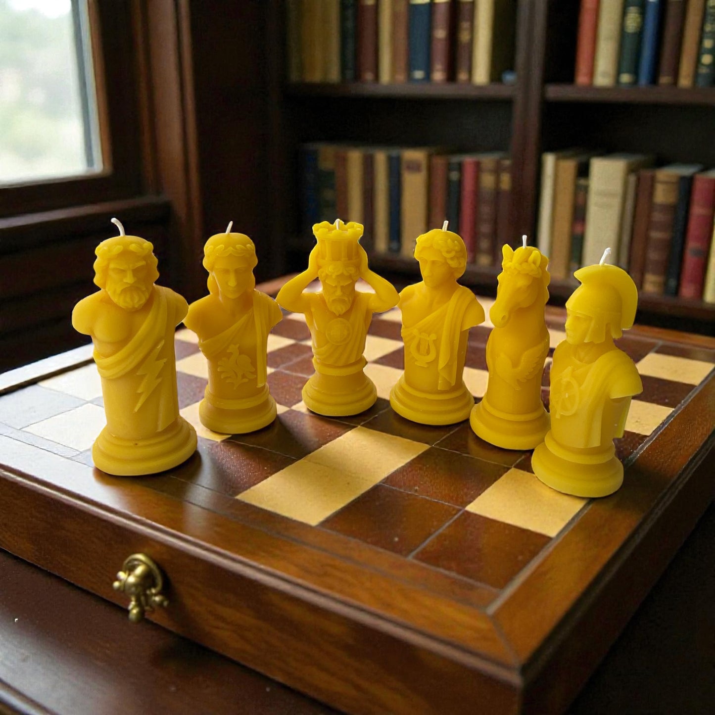 Silicone mold for mythological chess piece