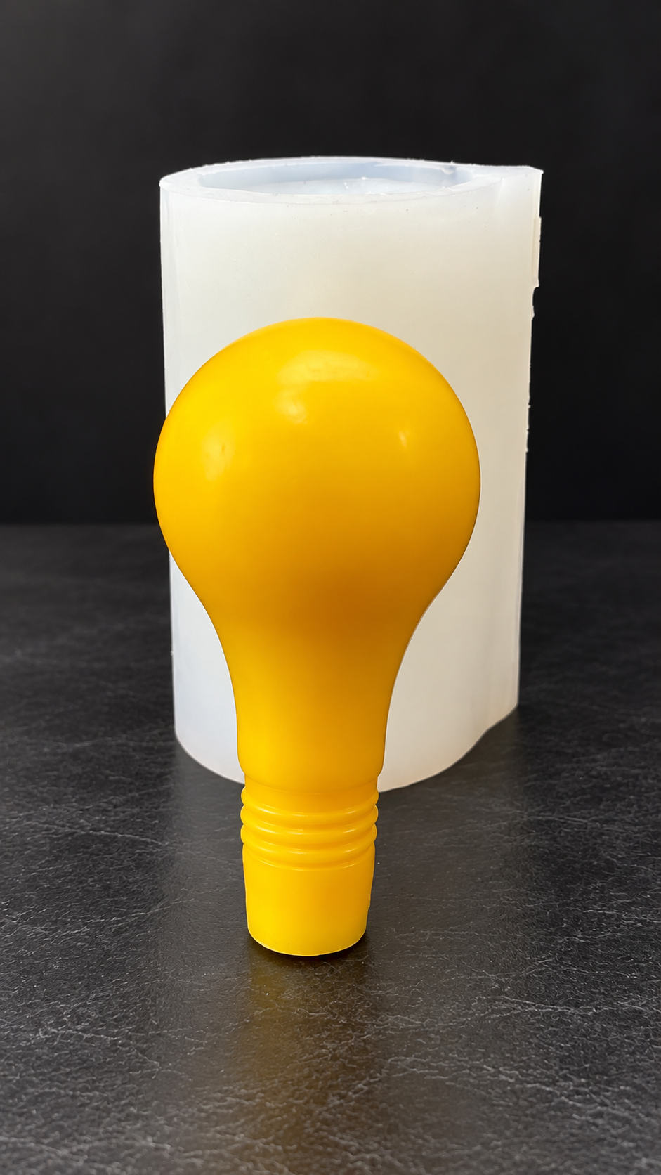 3D silicone light bulb mold