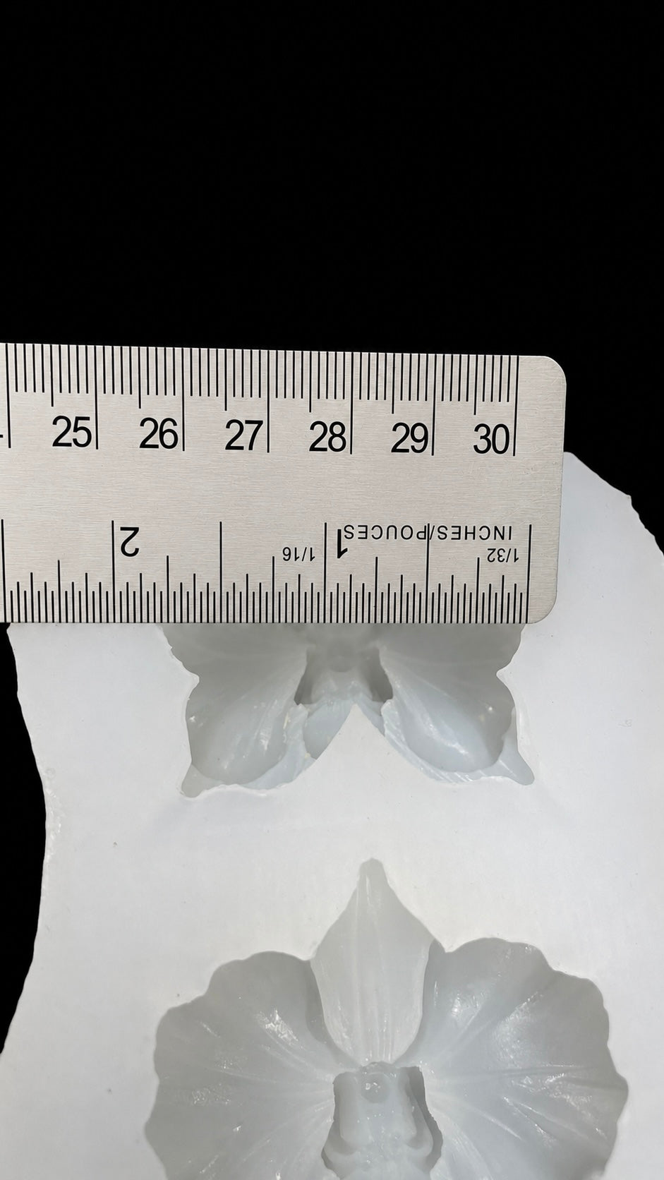 Silicone Orchard flower mold - 2 cavities