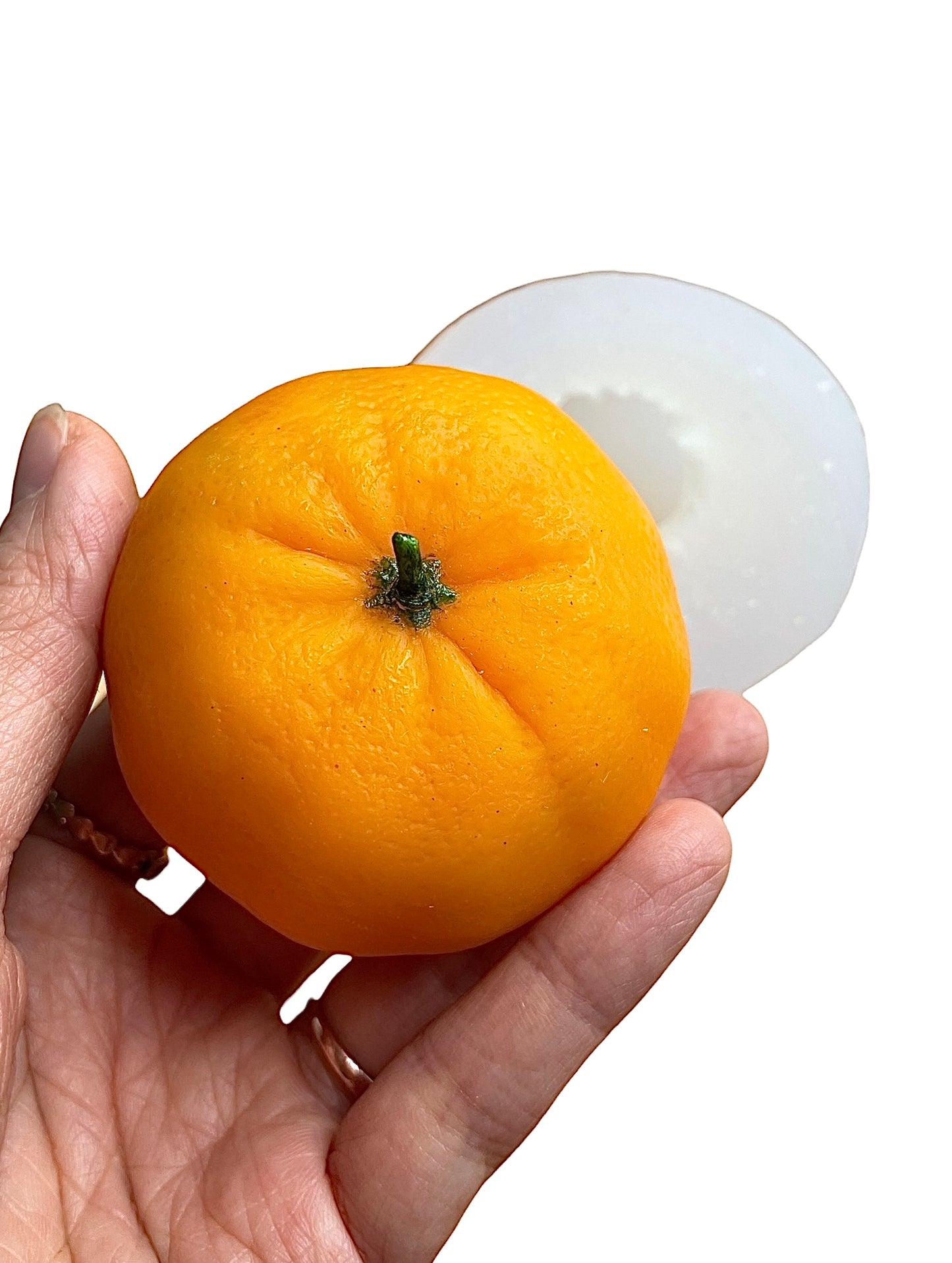 Silicone 3D realistic mandarin mold