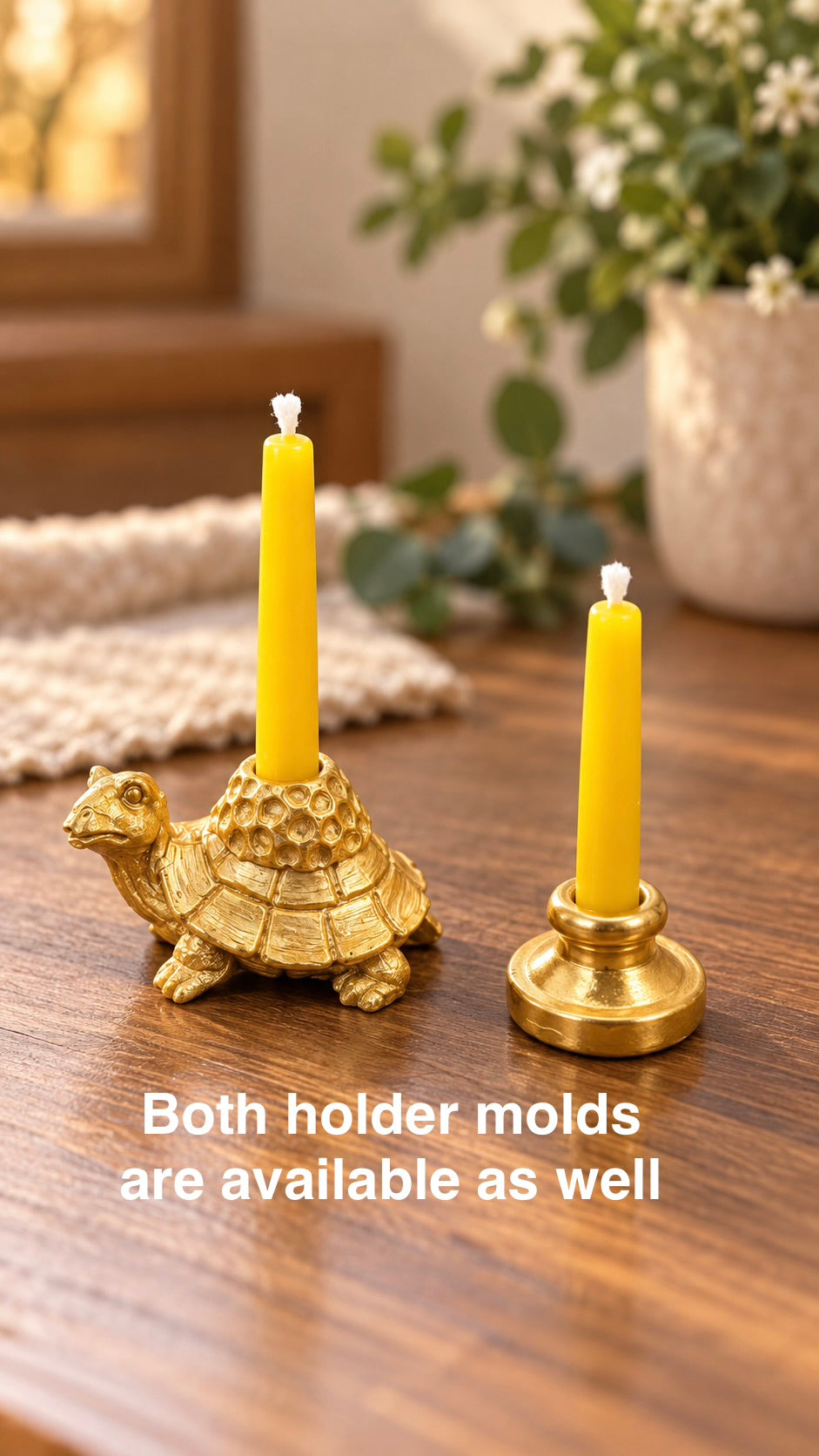 Silicone mini meditation taper candle mold - 0.25” x 1.5” - birthday candle mold - mini crayon mold