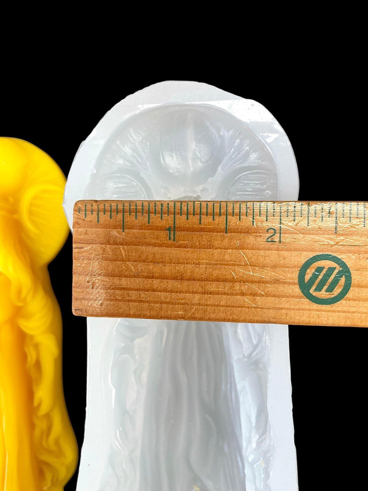 6.5” Triple moon goddess mold for candle soap resin