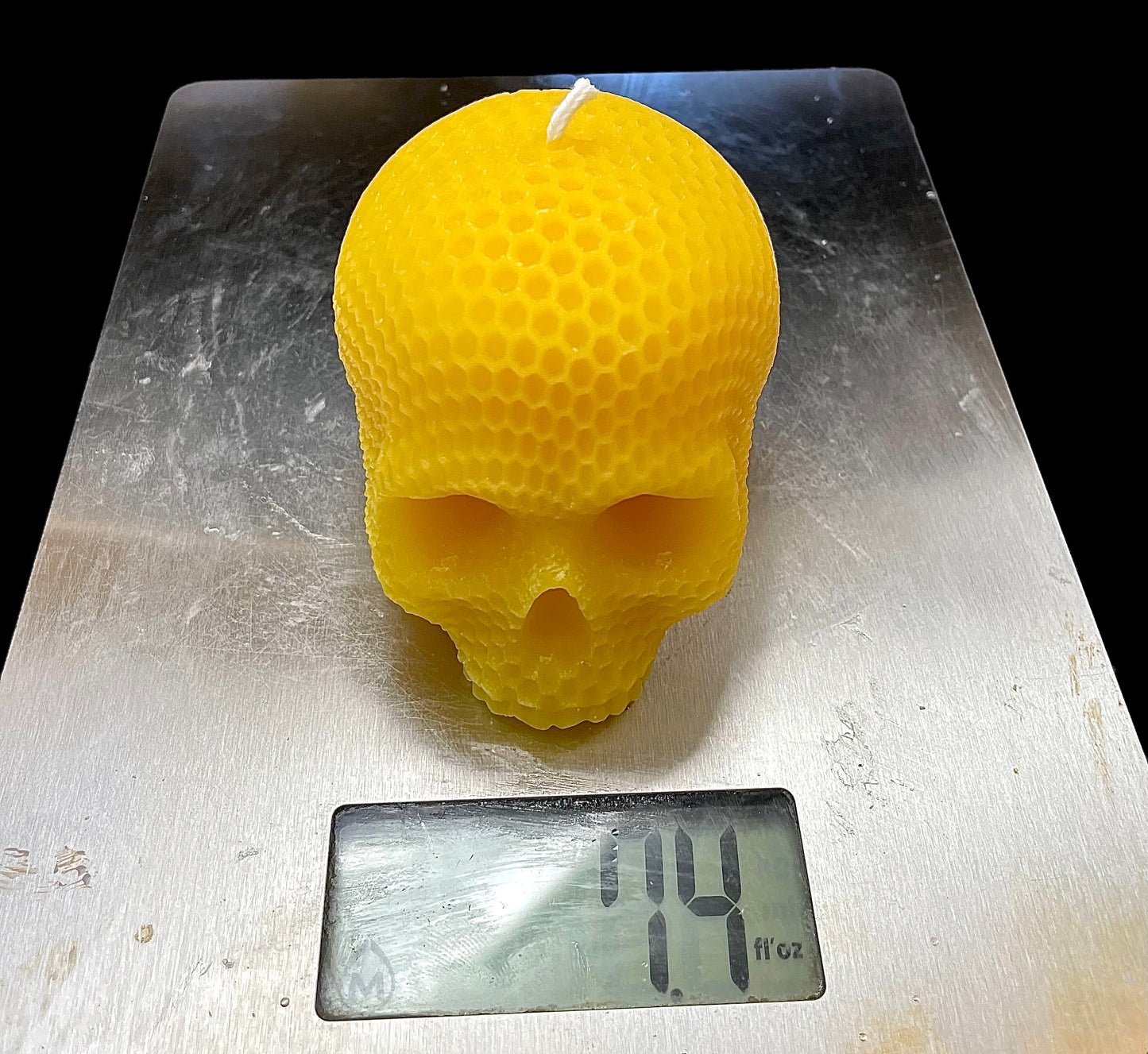 3D silicone honeycomb skull mold for candle soap resin