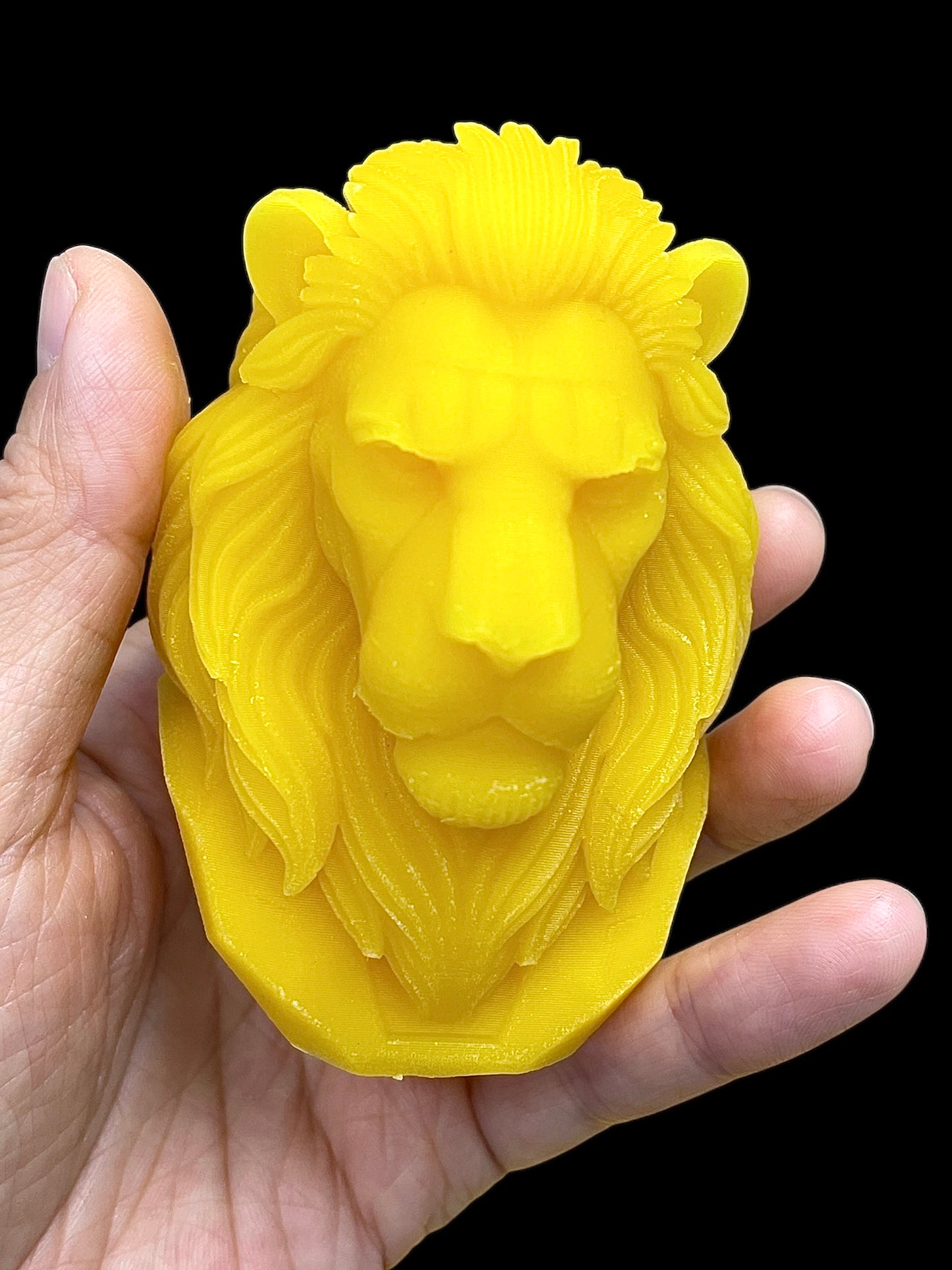 3D lion statue mold