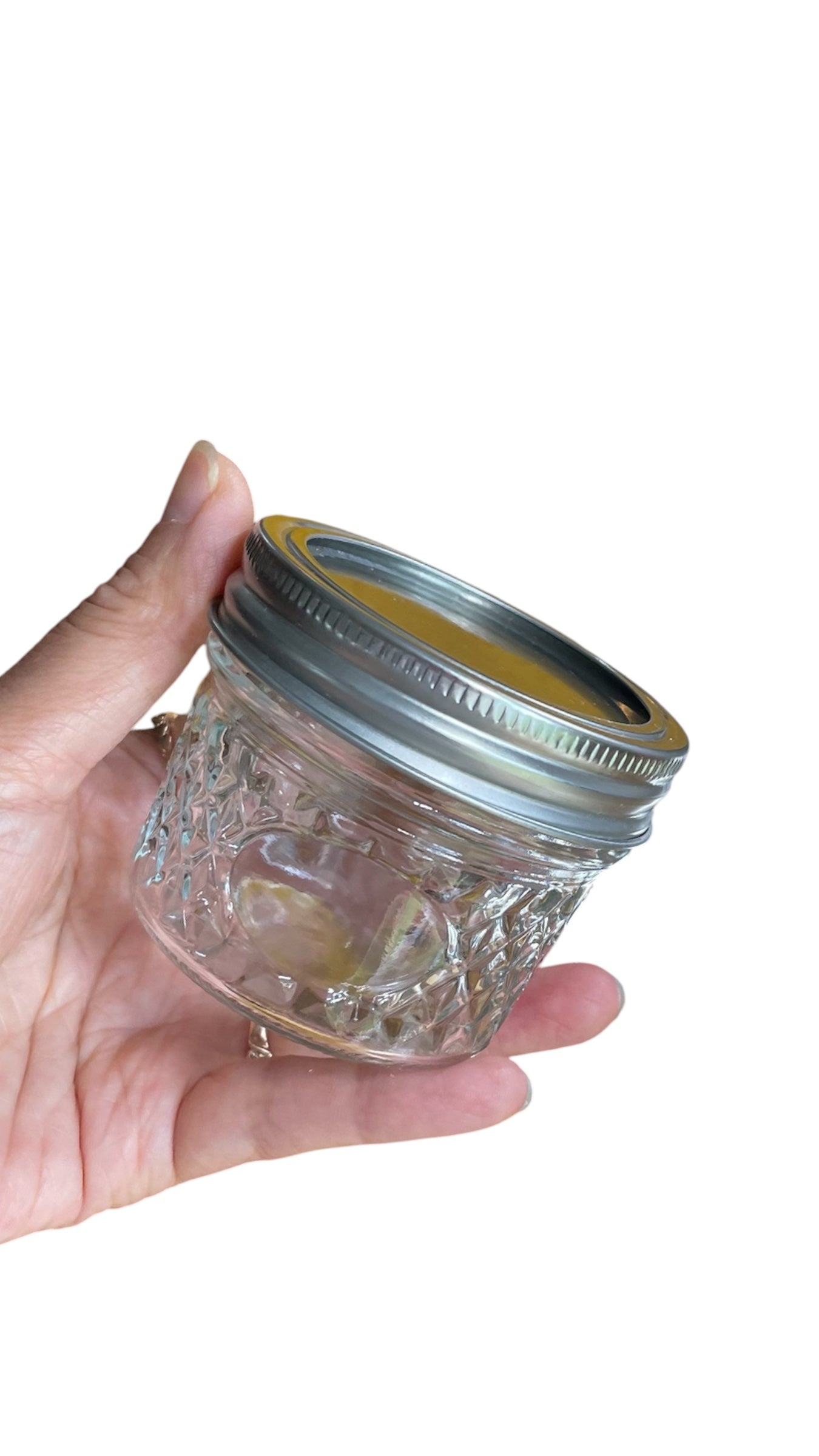 Small mason jar candle making kit